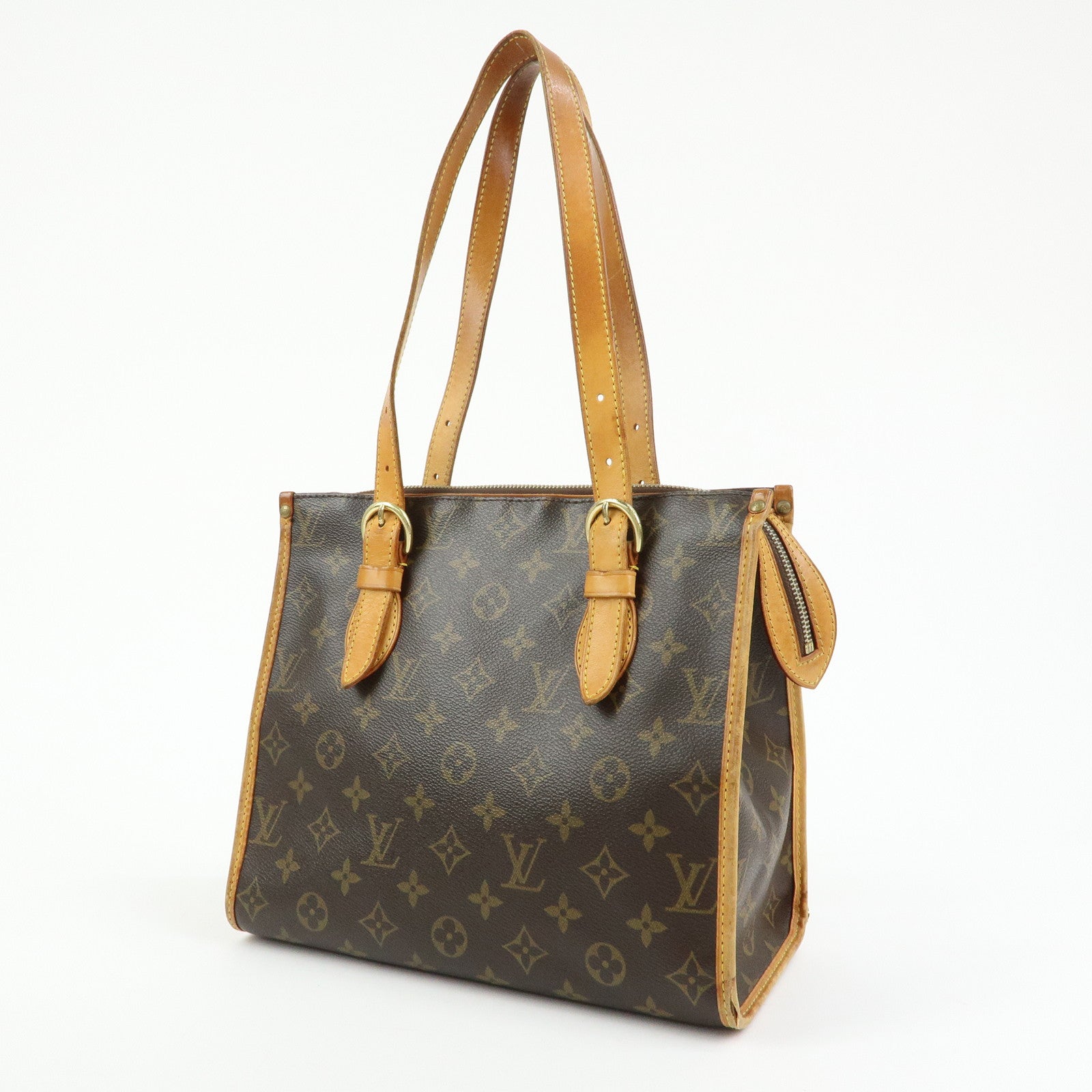 Louis Vuitton Monogram Popincourt Haut Shoulder Bag Brown M40007