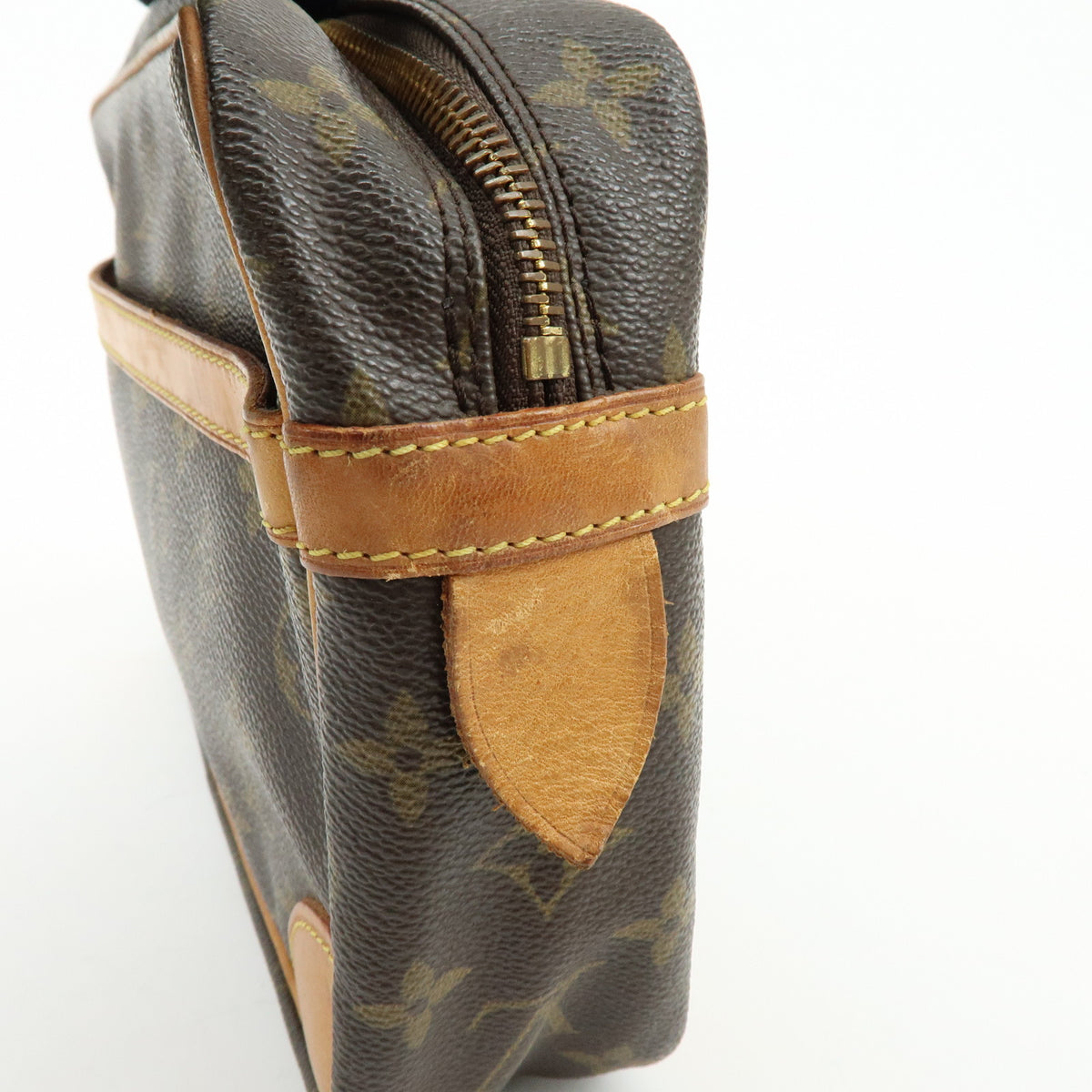 Louis Vuitton Monogram Compiegne 28 Pouch Clutch Bag Brown M51845