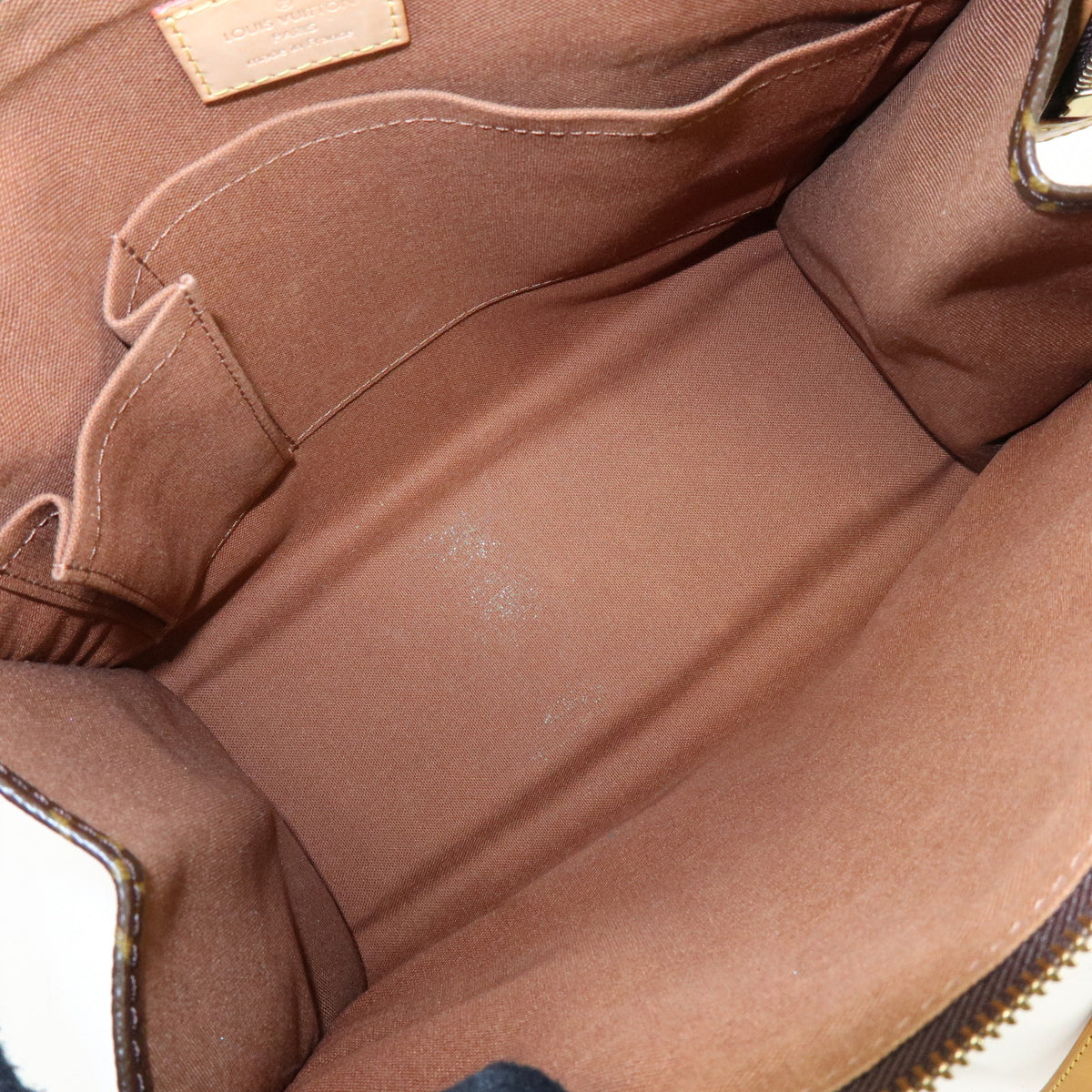 Louis Vuitton Monogram Popincourt Haut Shoulder Bag Brown M40007