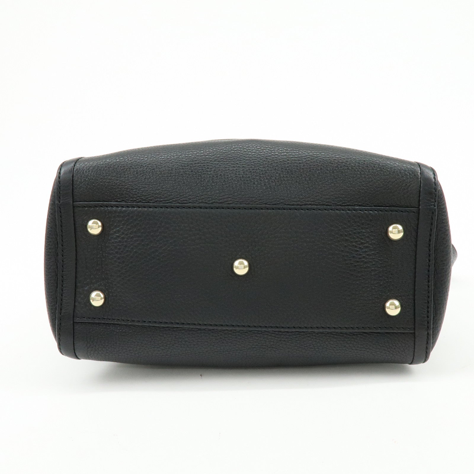 GUCCI SOHO Interlocking G 2Way Bag Hand Shoulder Bag Black 336751