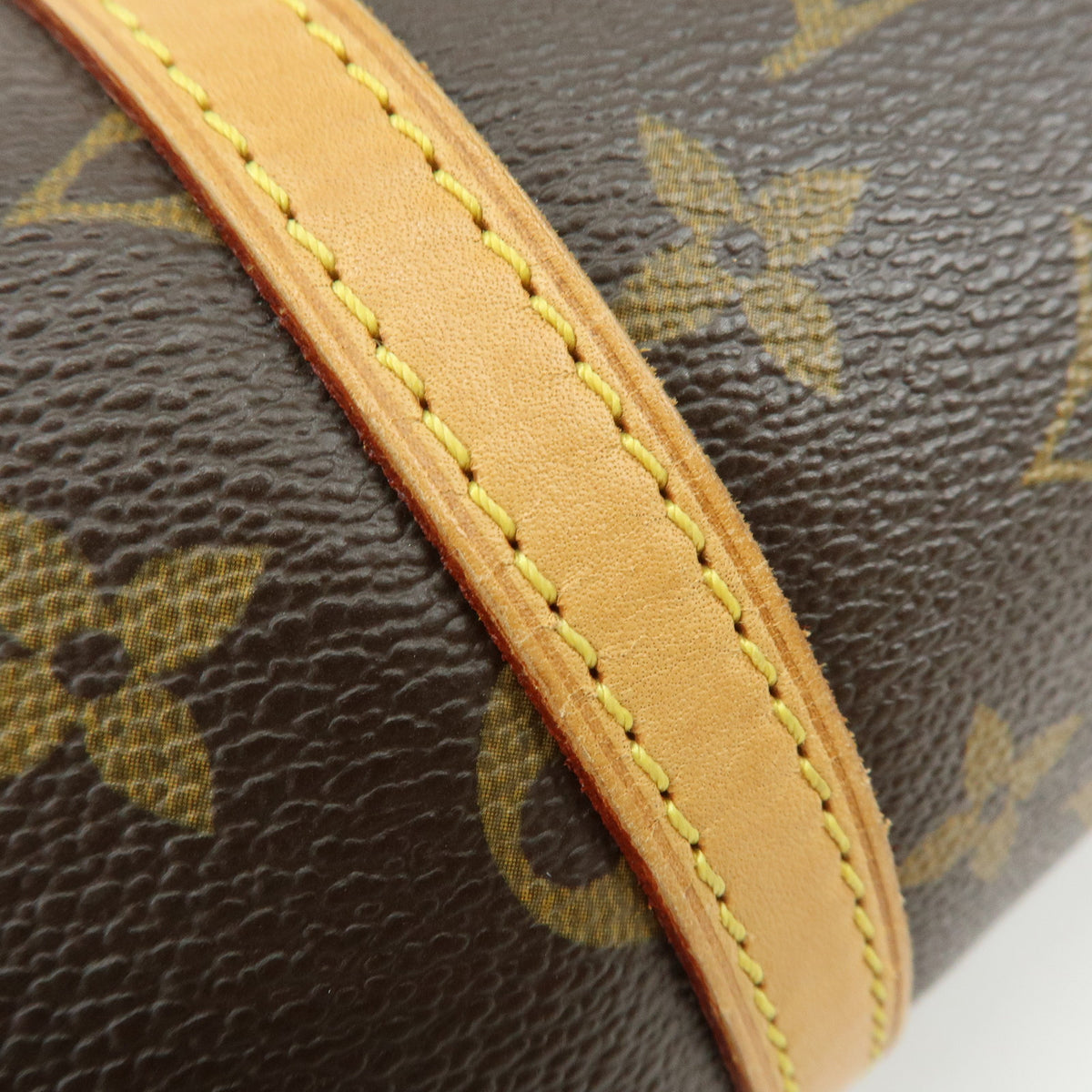 Louis Vuitton Monogram Papillon 30 Hand Bag Brown M51385