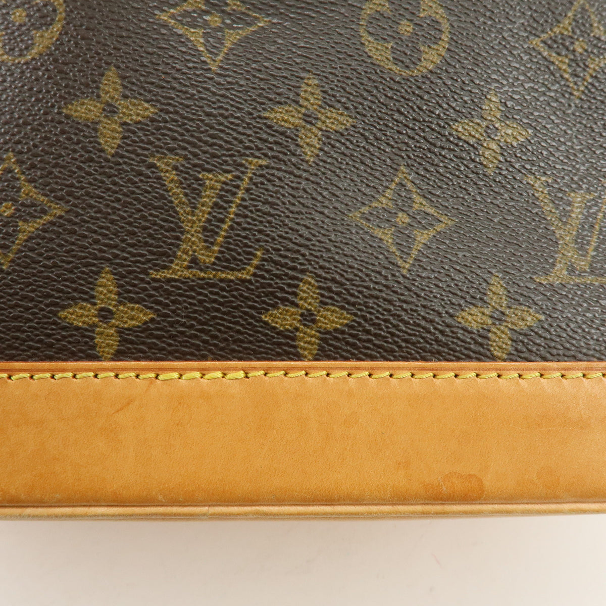 Louis Vuitton Monogram Alma PM Hand Bag Brown M51130