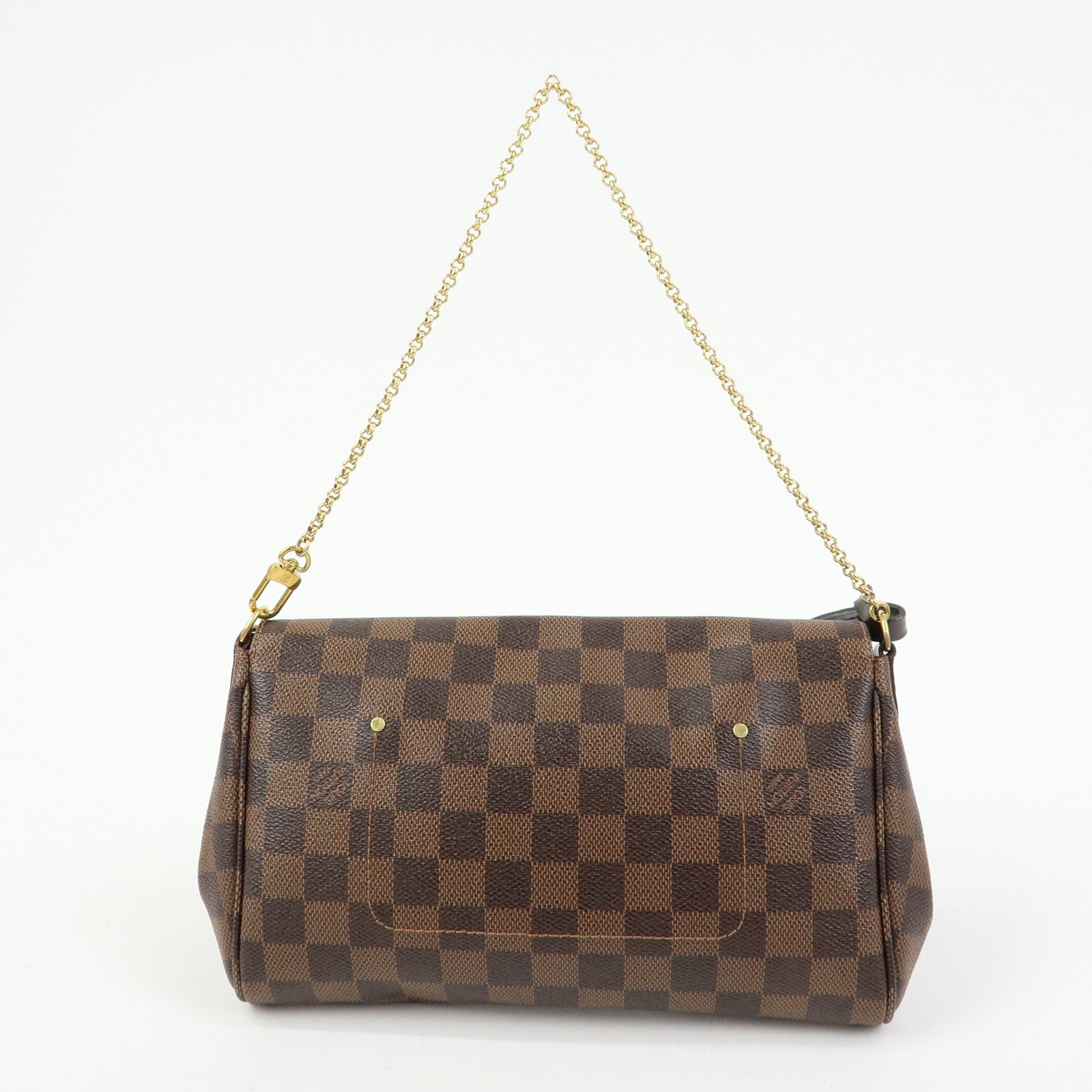 Louis Vuitton Damier Favorite MM 2Way Shoulder Bag Hand Bag N41129