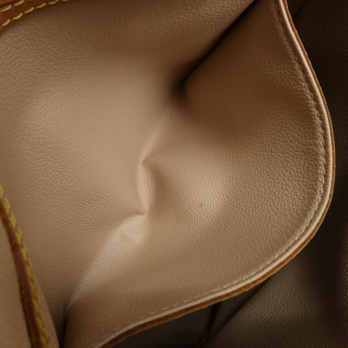 Louis Vuitton Monogram Canvas Bucket PM Hand Bag Brown M42238