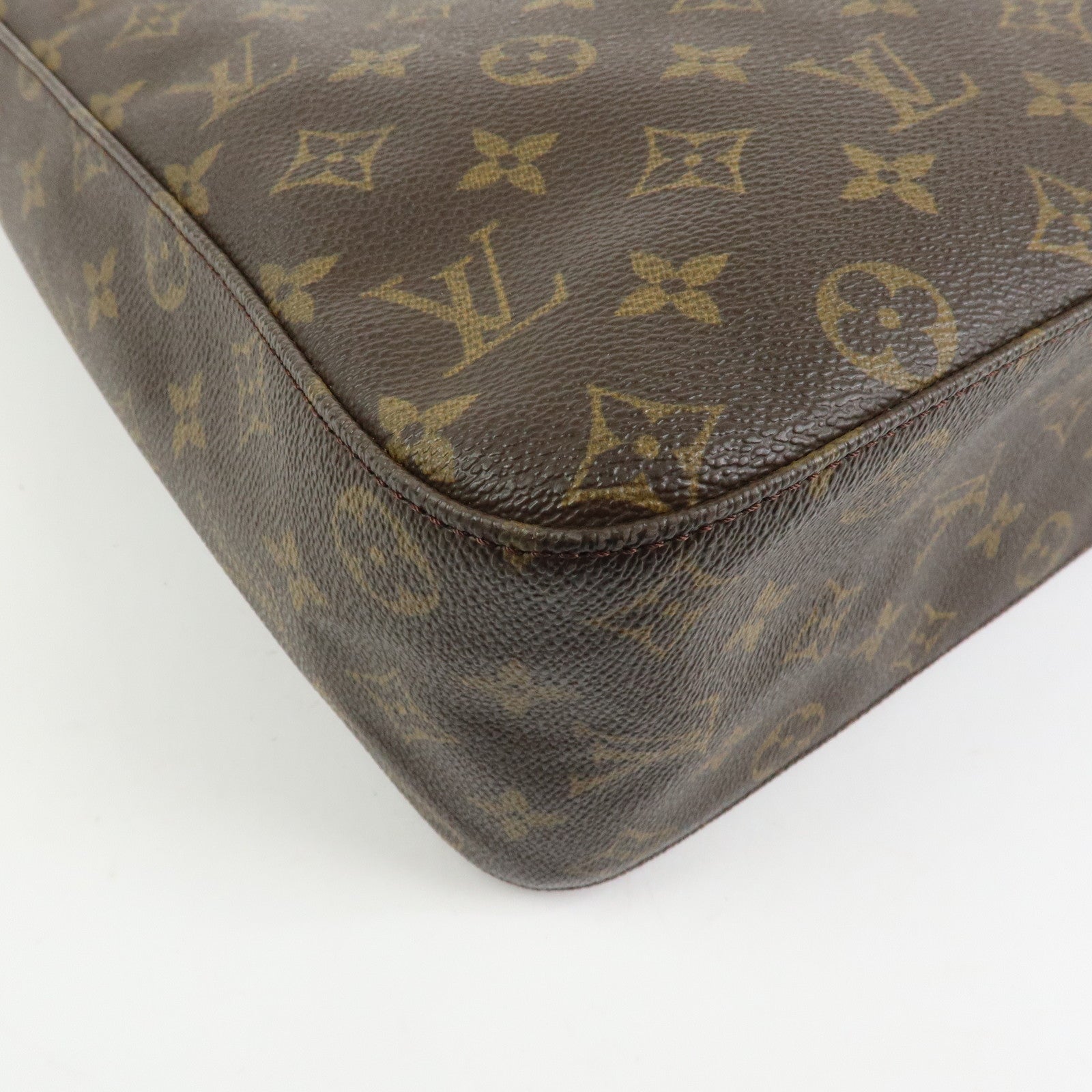 Louis Vuitton Monogram Looping GM Shoulder Bag Brown M51145