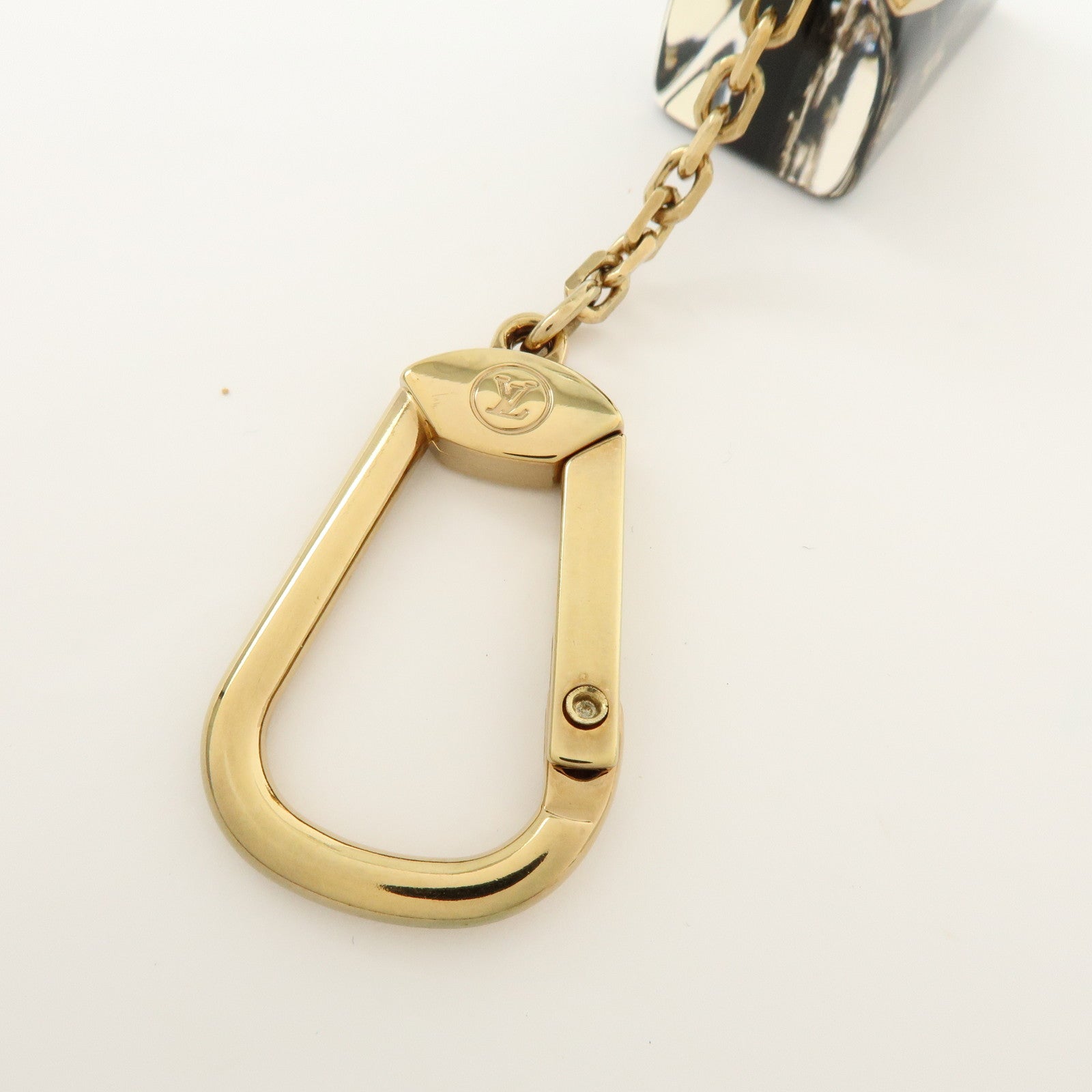 Louis Vuitton Resin Porte-Cles Speedy Inclusion Bag Charm Key Chain