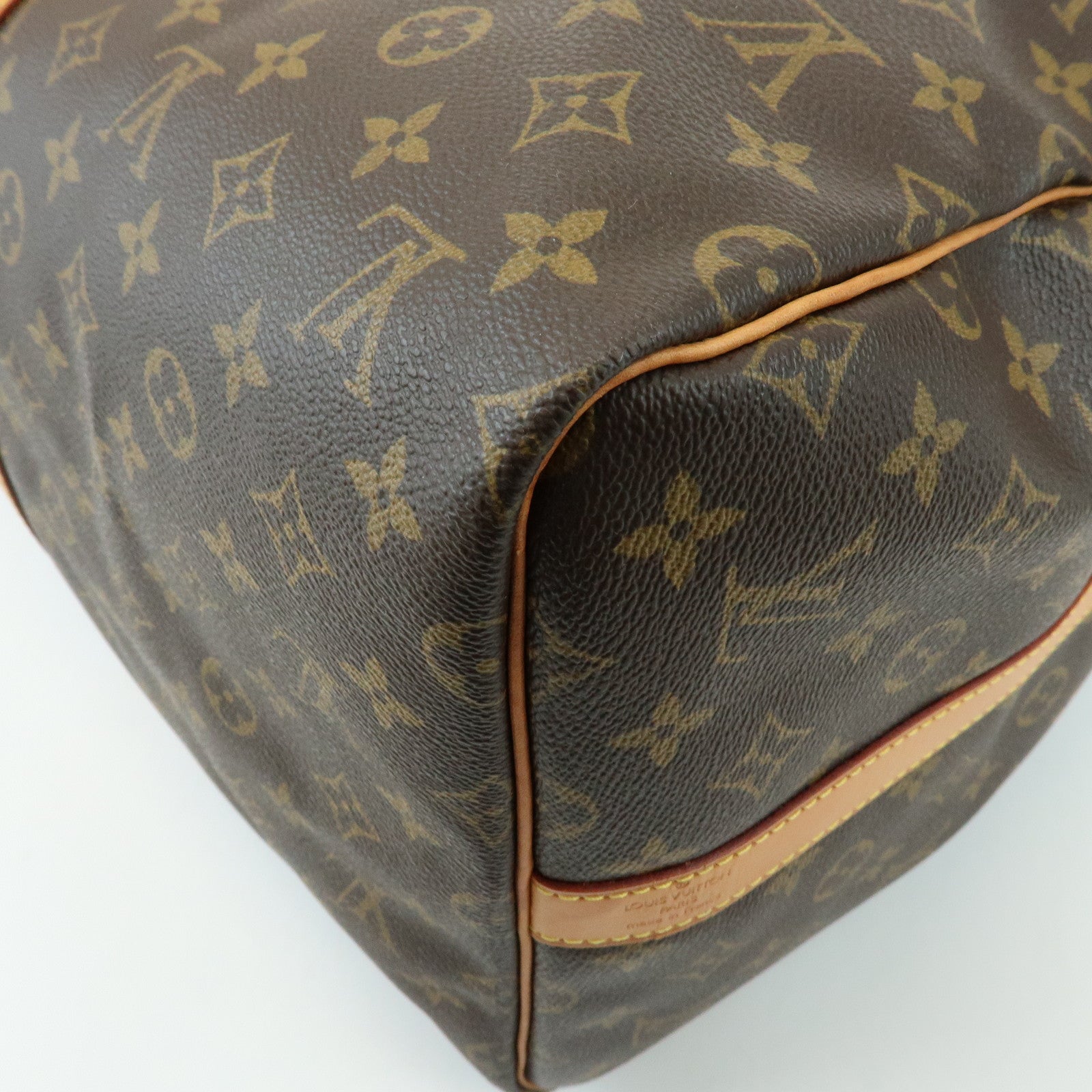 Louis Vuitton Monogram Keep All Bandouliere 55 Boston Bag M41414