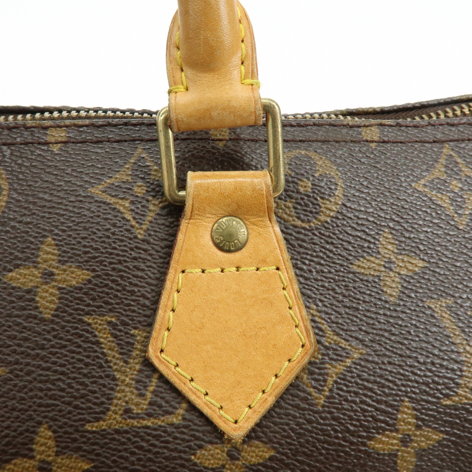 Louis Vuitton Monogram Speedy 30 Boston Bag Hand Bag Brown M41526
