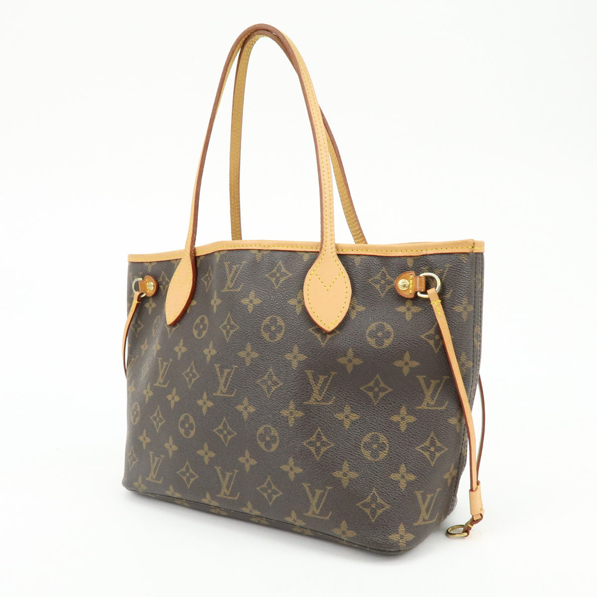 Louis Vuitton Monogram Neverfull PM Tote Bag Hand Bag M40155