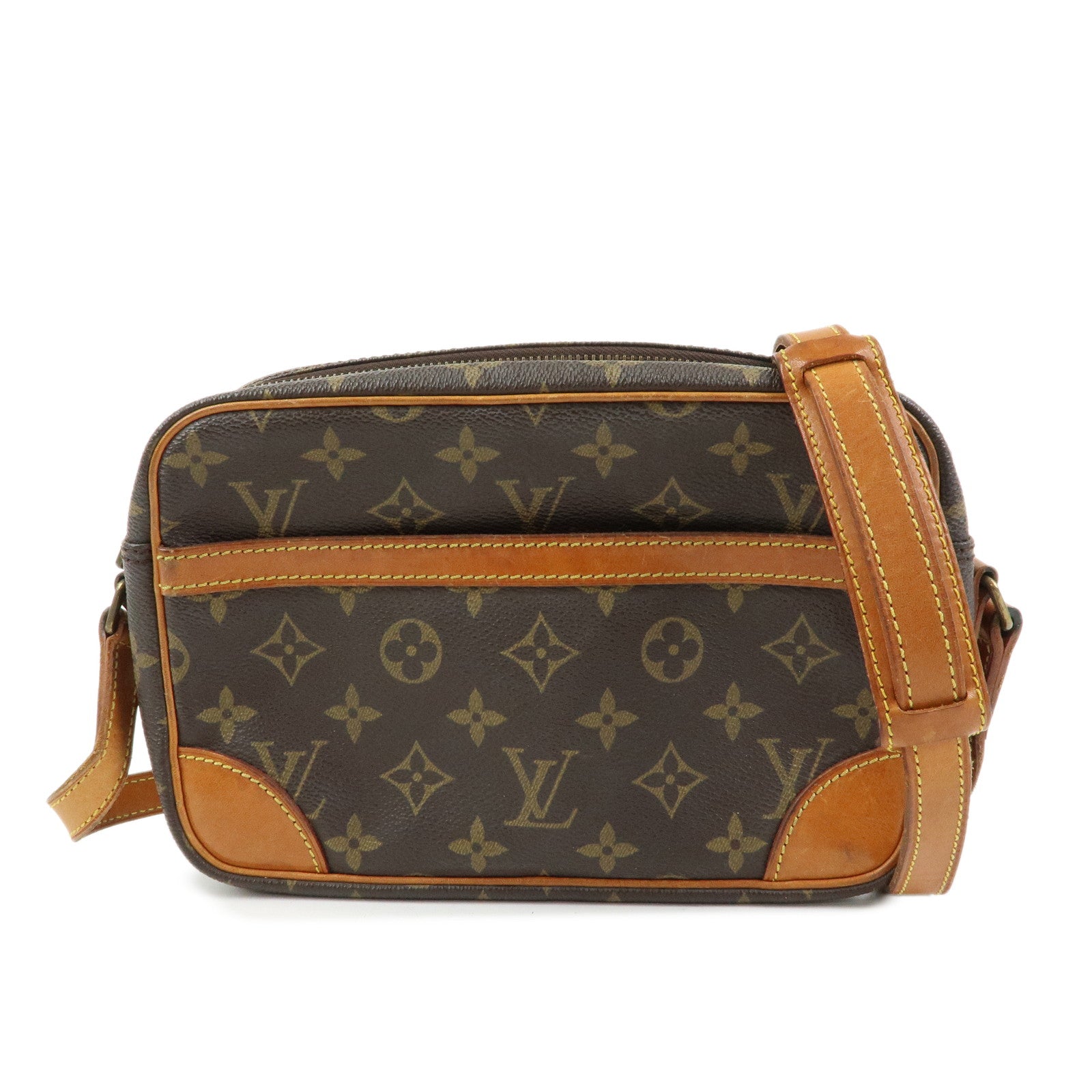Louis Vuitton Monogram Trocadero 23 Shoulder Bag Brown M51276