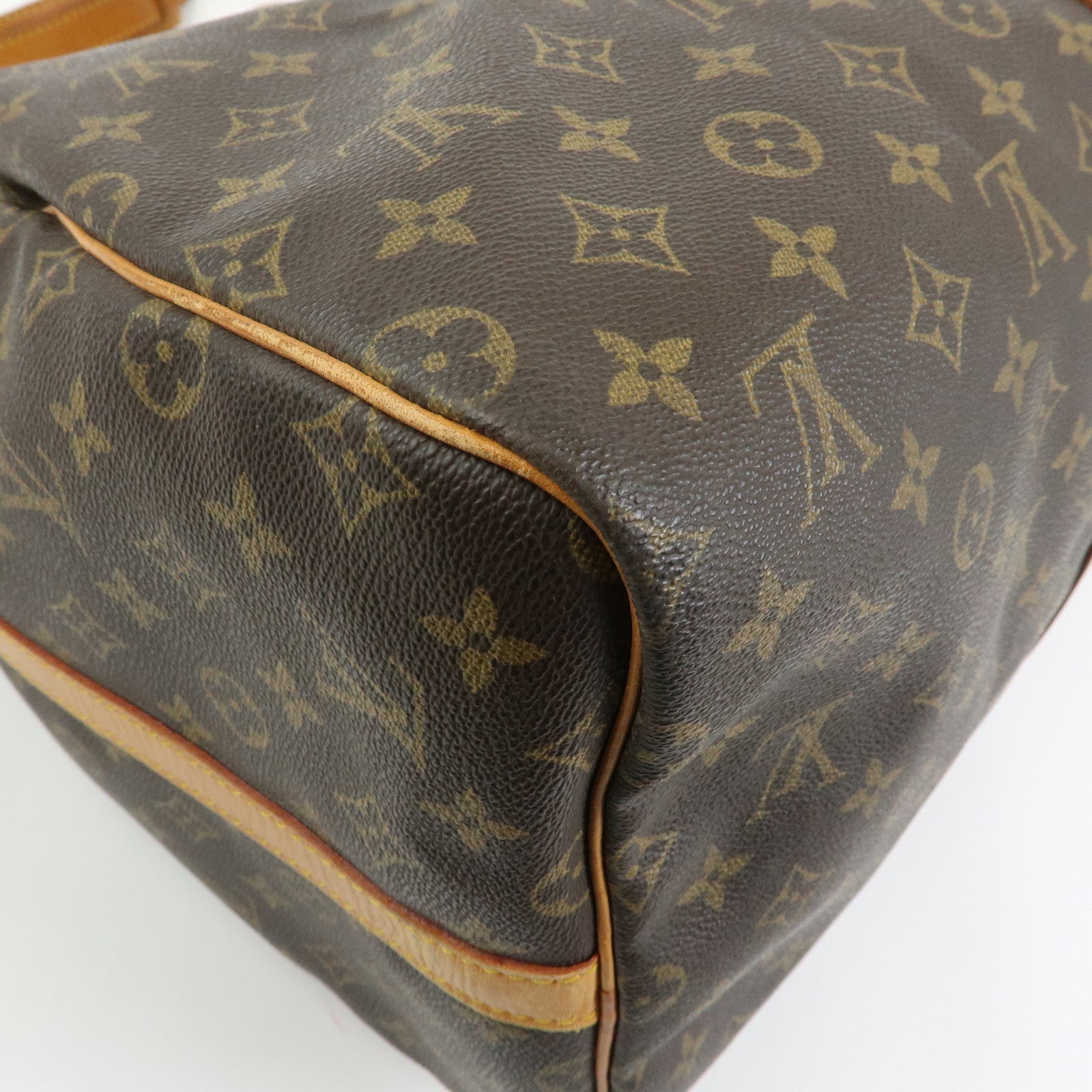 Louis Vuitton Keep All Bandouliere 55 Boston Bag Hand Bag Brown M41414