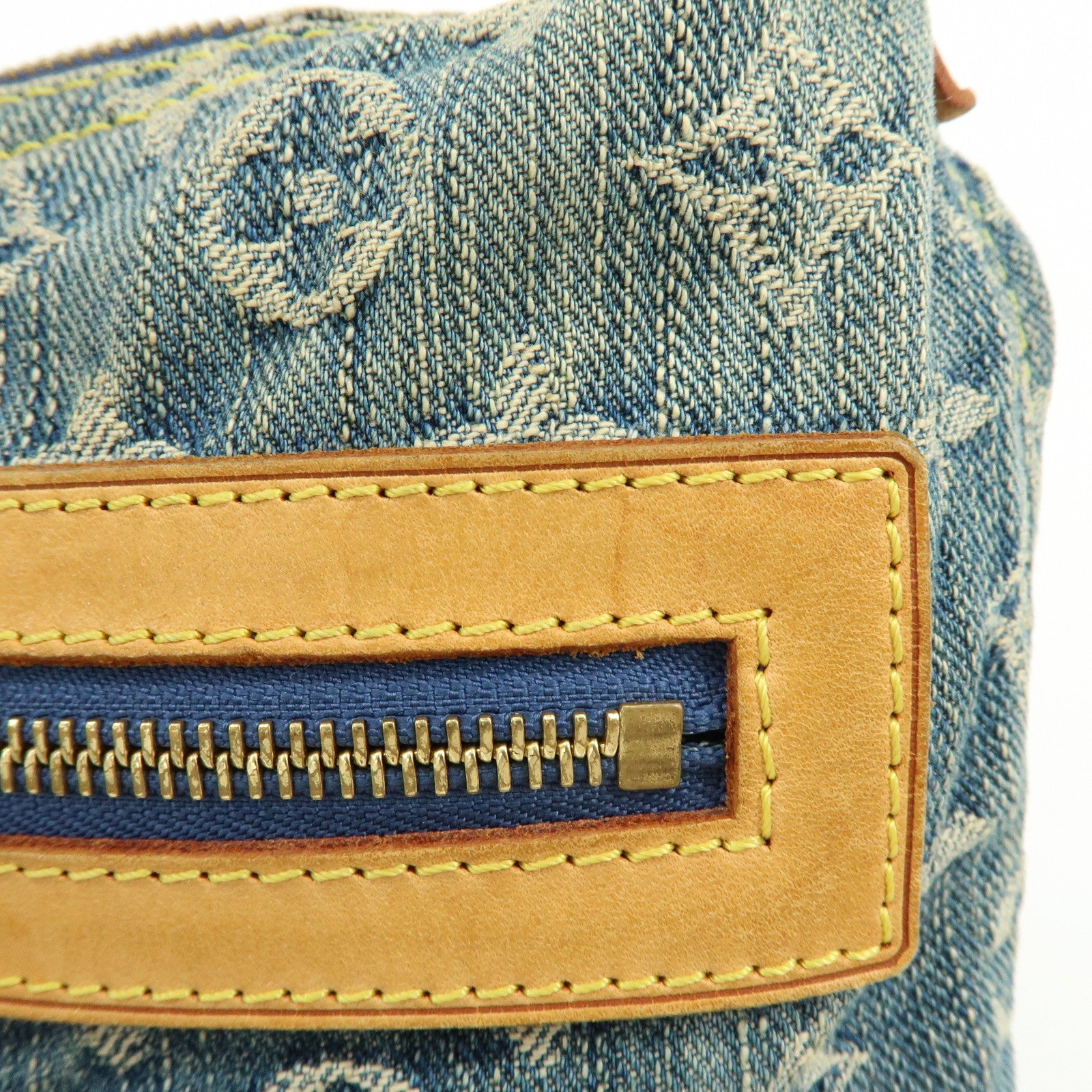 Louis Vuitton Monogram Denim Baggy PM 2Way Bag Shoulder Bag M95049