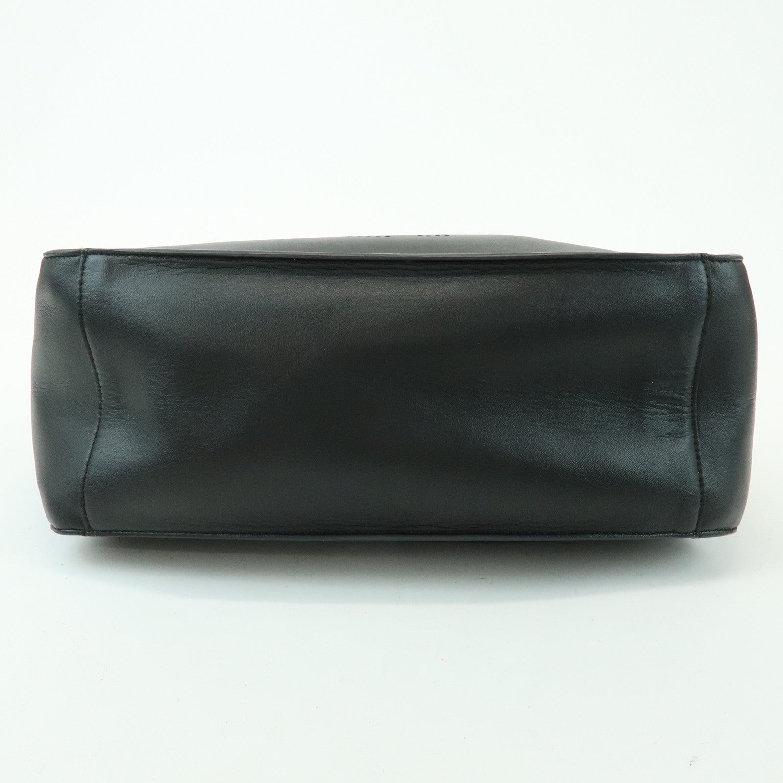 STELLA MCCARTNEY Faux Leather 2Way Bag Hand Bag Shoulder Bag Black