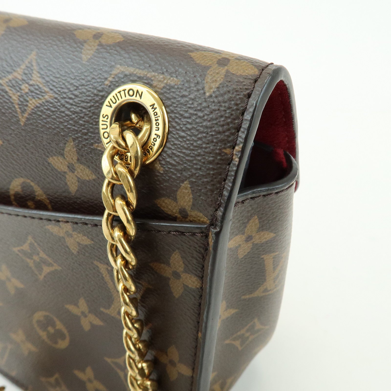Louis Vuitton Monogram Passy Crossbody Chain Shoulder Bag M45592