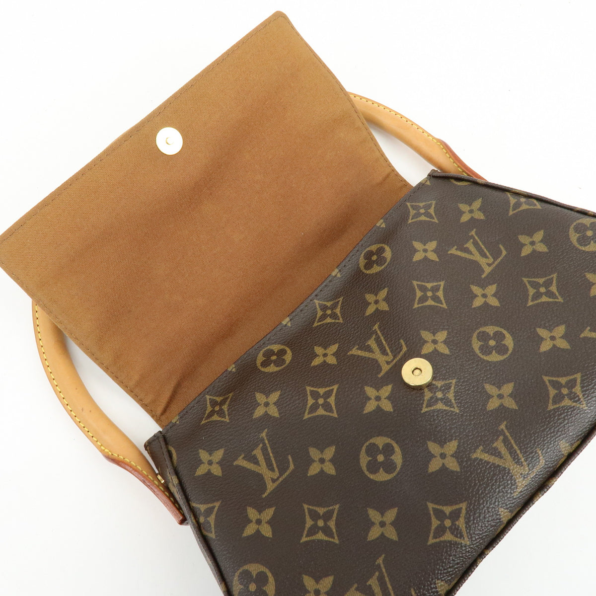 Louis Vuitton Monogram Mini Looping Shoulder Bag Brown M51147
