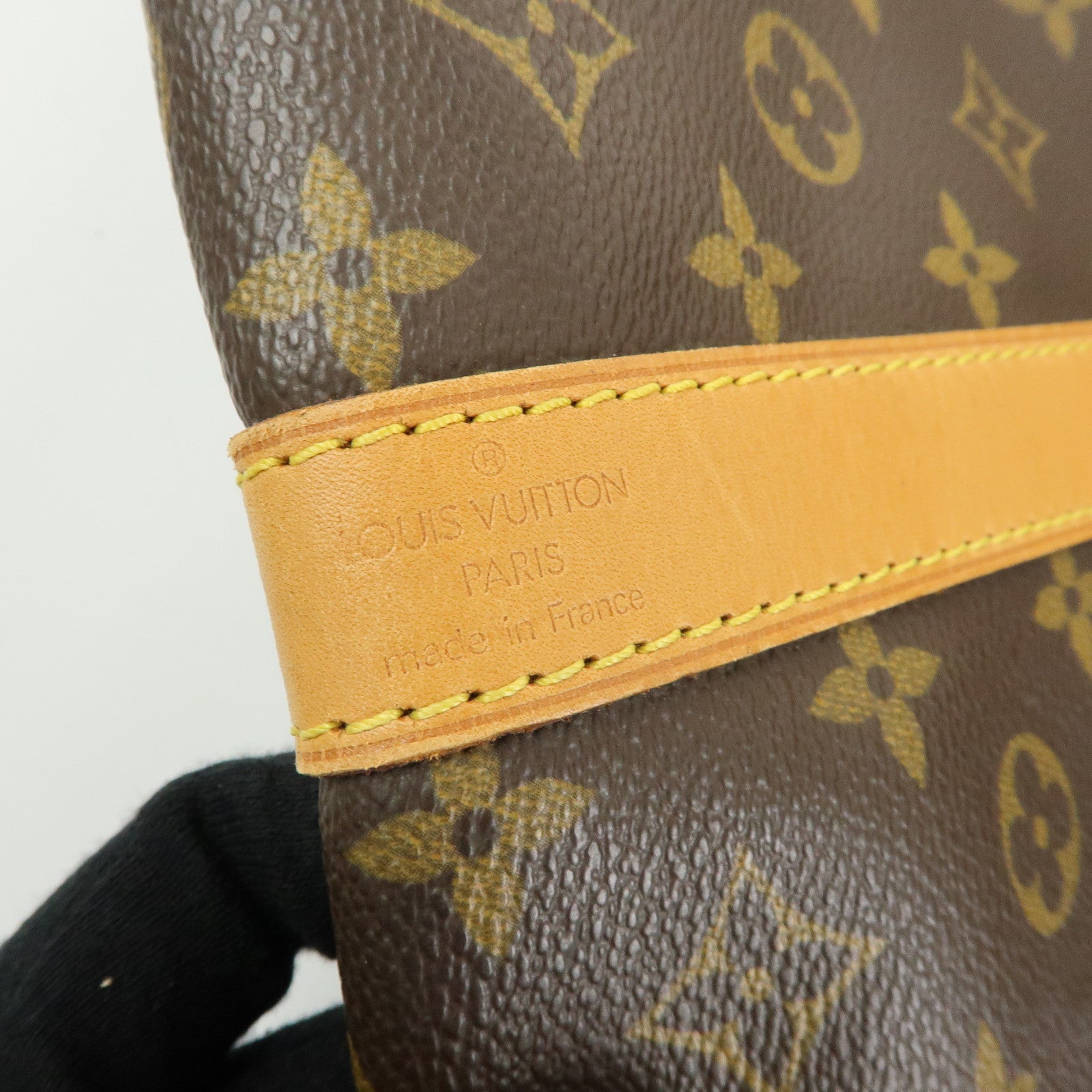 Louis Vuitton Monogram Keep All Bandouliere 55 Boston Bag M41414