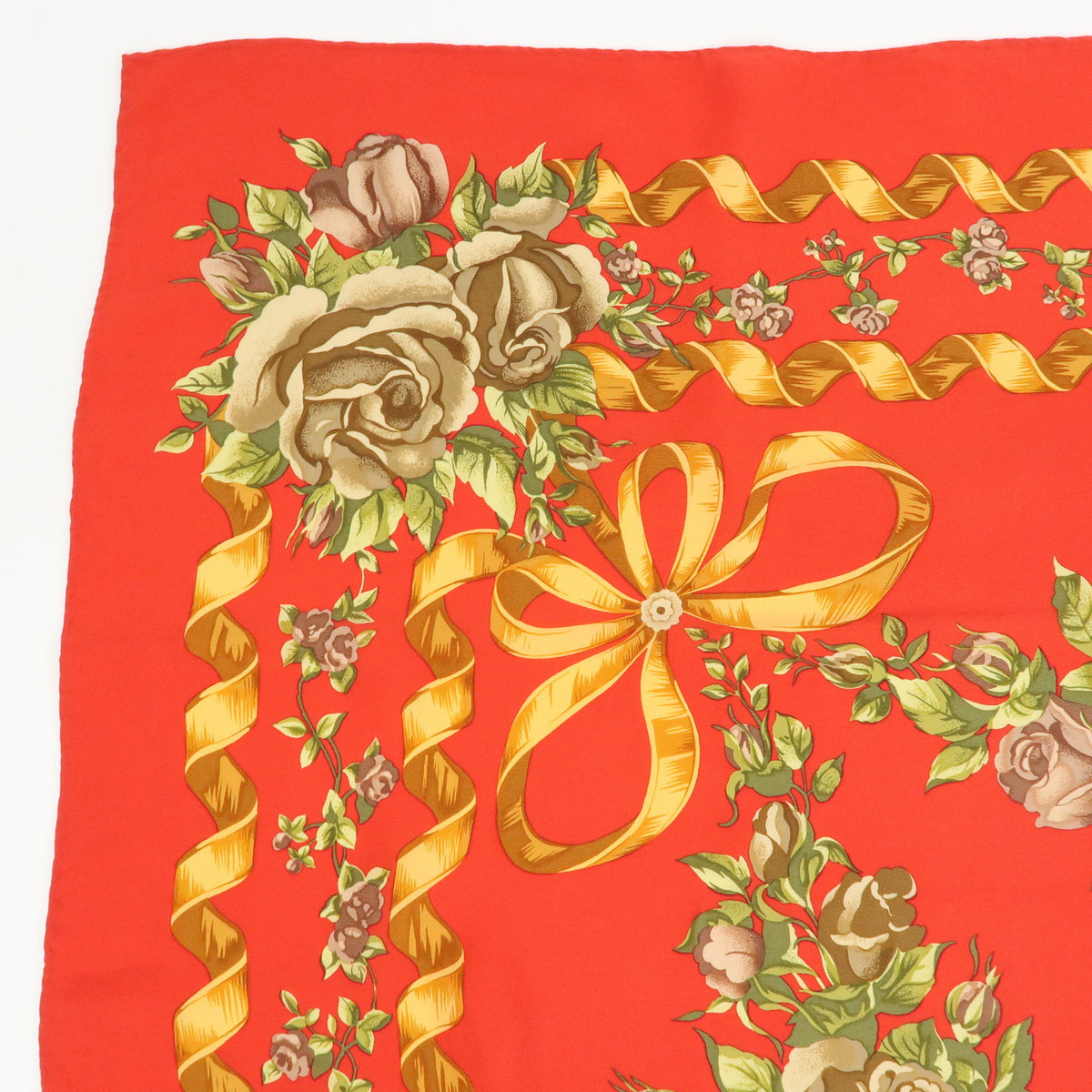 Christian Dior Lot of 2 Silk 100% Scarf Shawl Blue Red