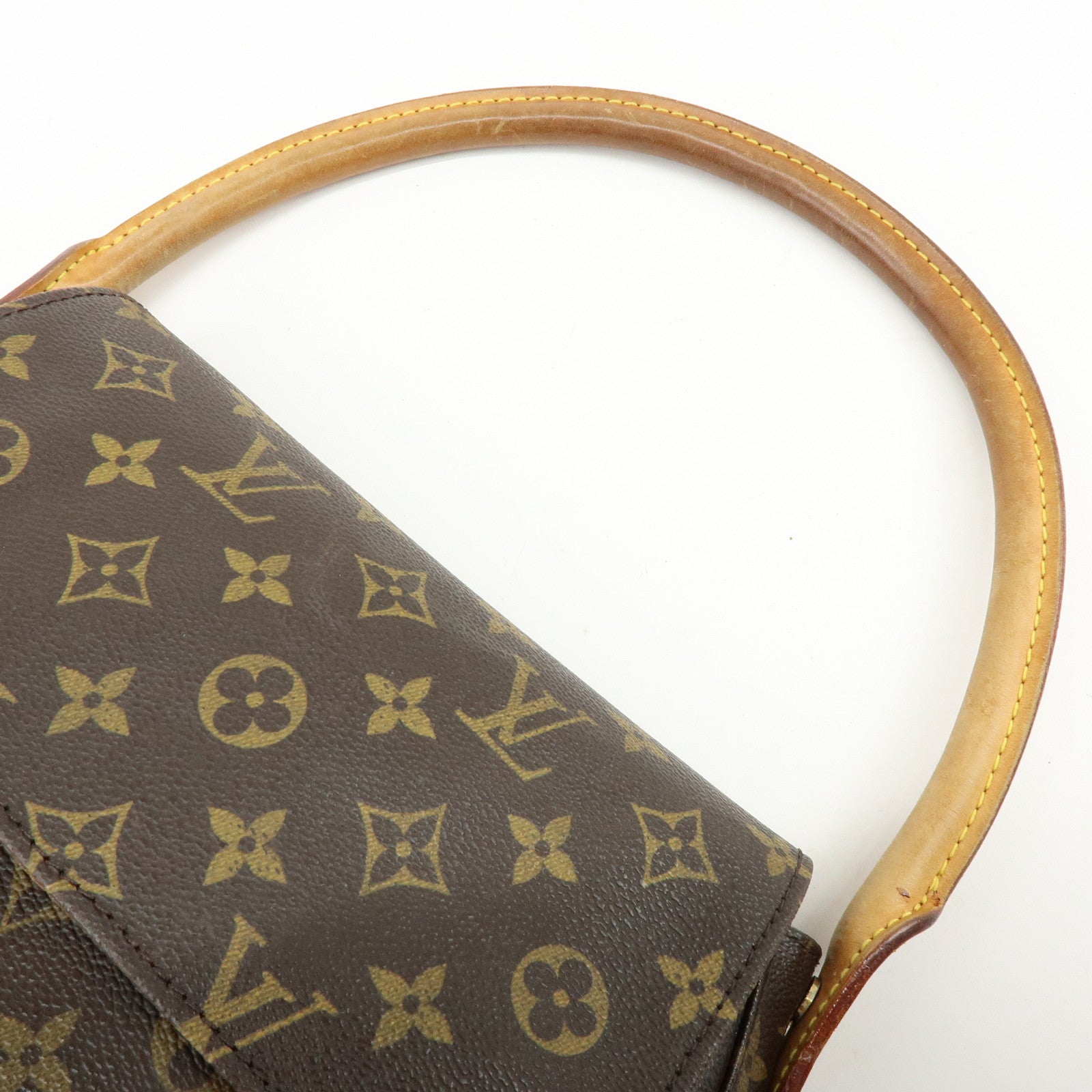 Louis Vuitton Monogram Canvas Mini Looping Shoulder Bag Hand Bag M51147
