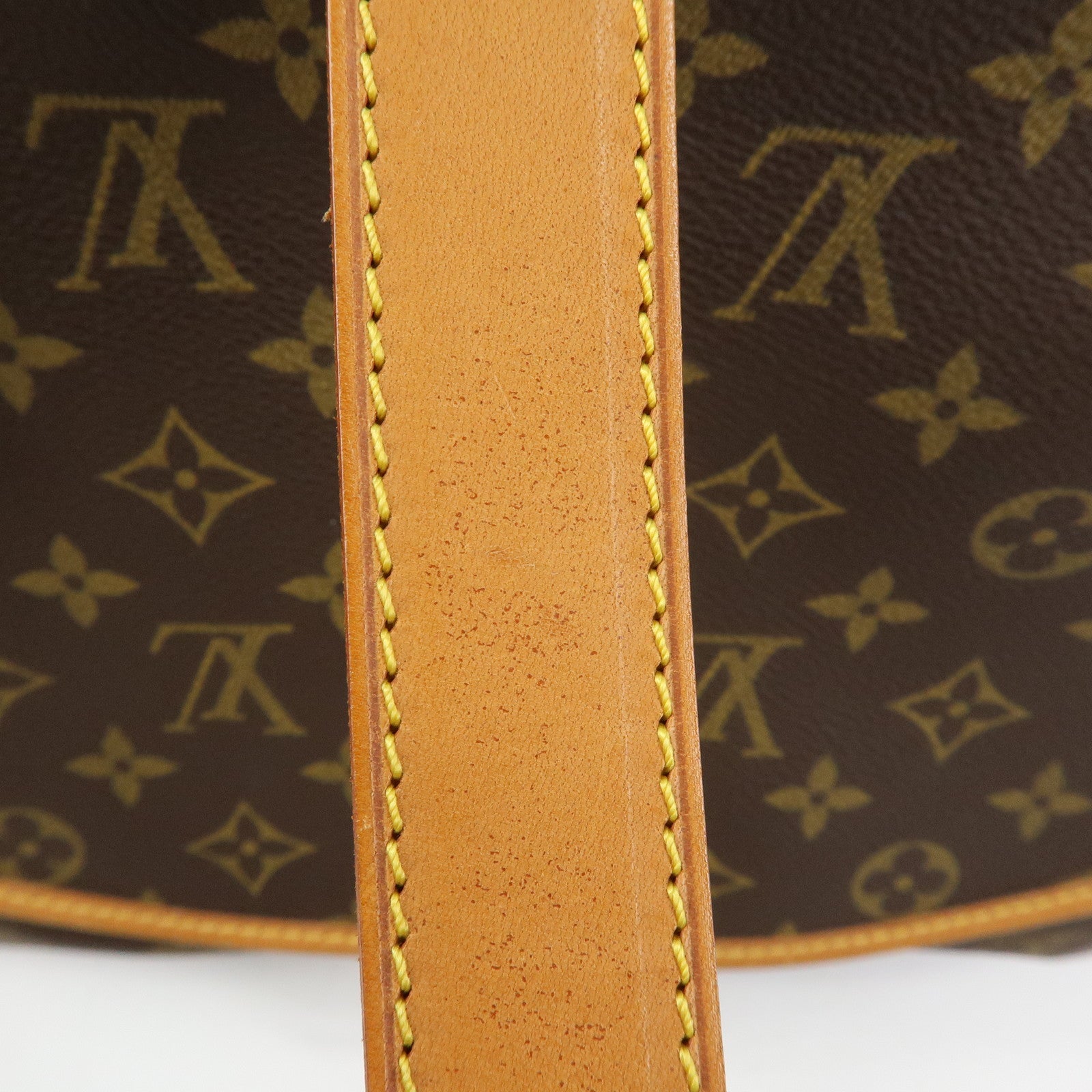 Louis Vuitton Monogram Saumur 35 Shoulder Bag Brown M42254