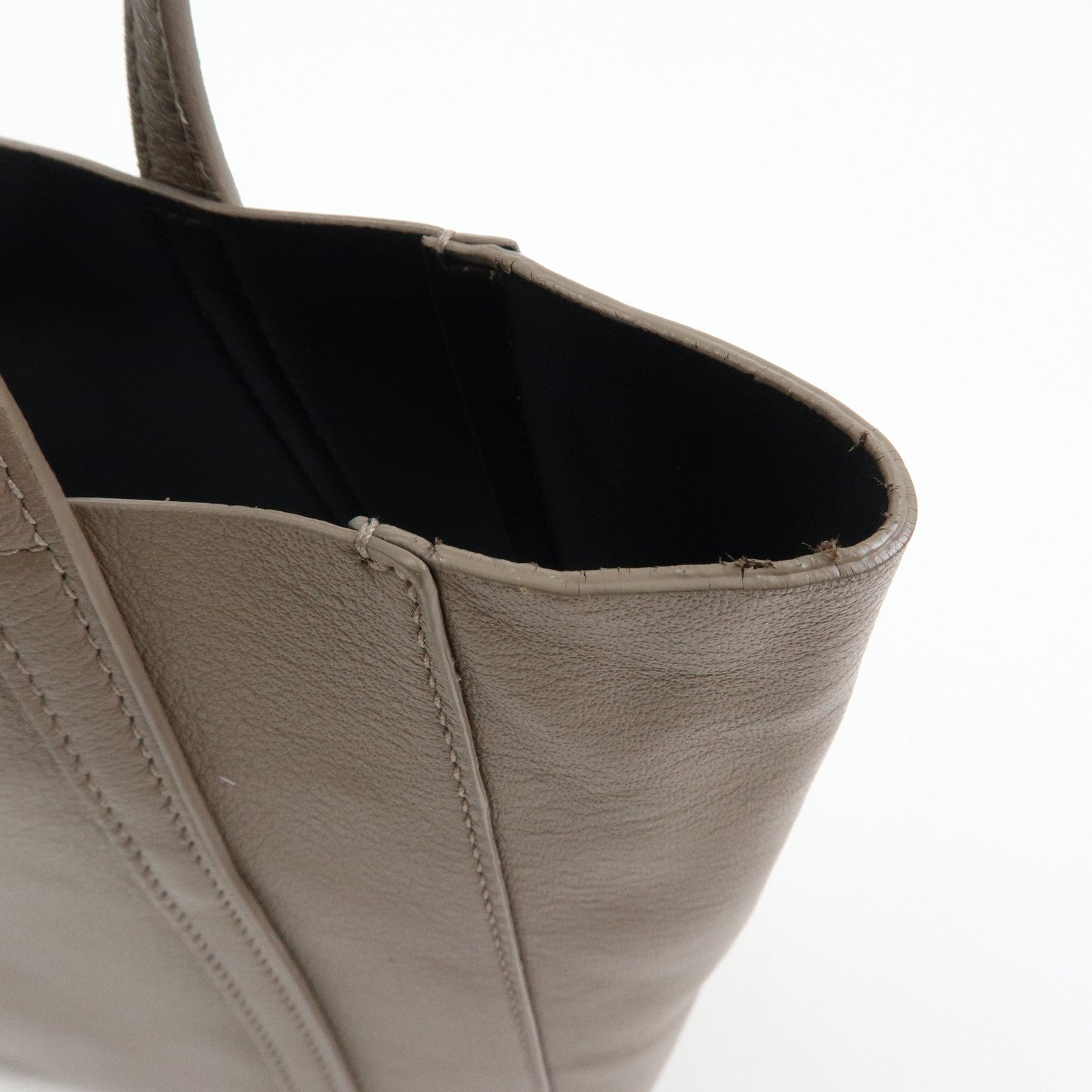 BALENCIAGA Everyday Tote XXS Leather 2Way Tote Bag Light Brown 551815
