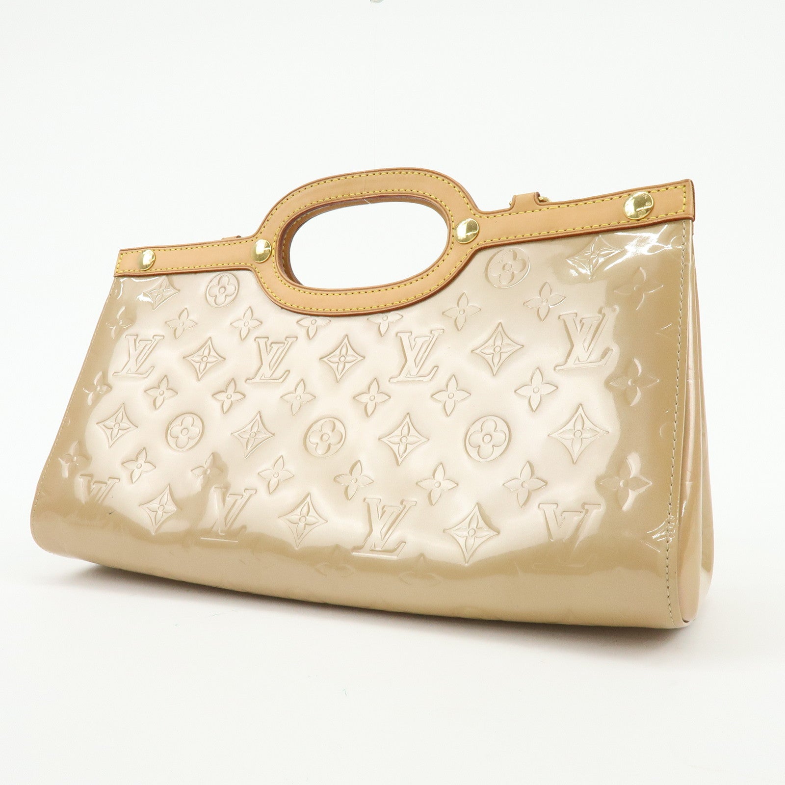 Louis Vuitton Monogram Vernis Roxbury Drive 2Way Bag Noisette M91372