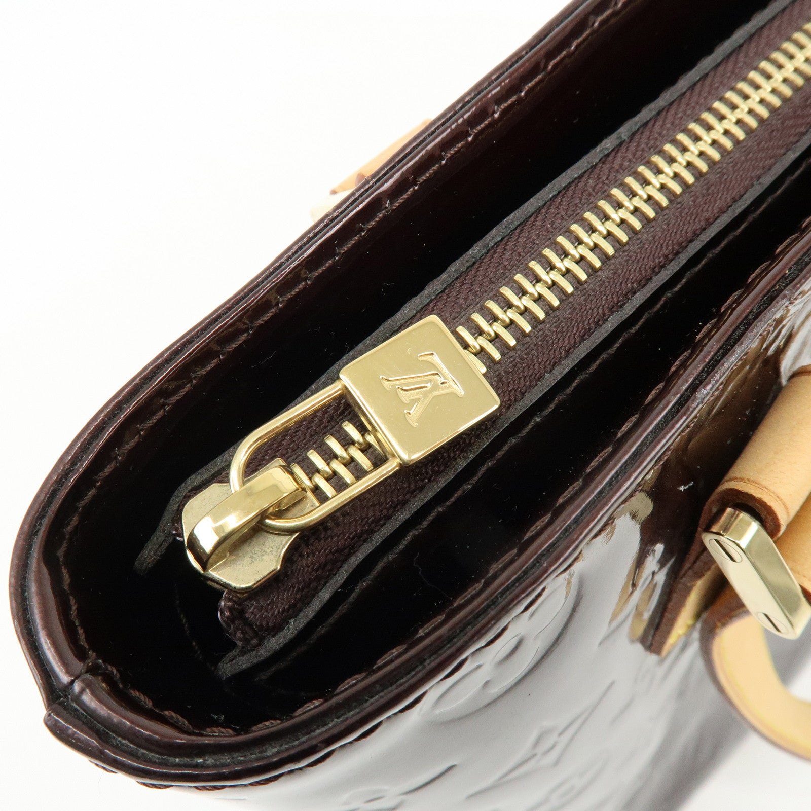 Louis Vuitton Monogram Vernis Houston Tote Bag Amarante M91999