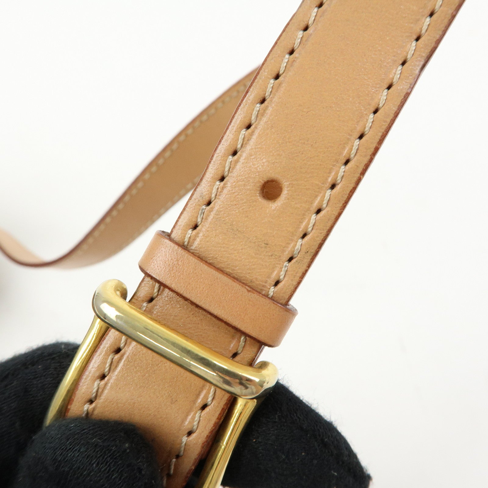 CELINE Macadam PVC Leather Shoulder Bag Crossbody Bag Brown