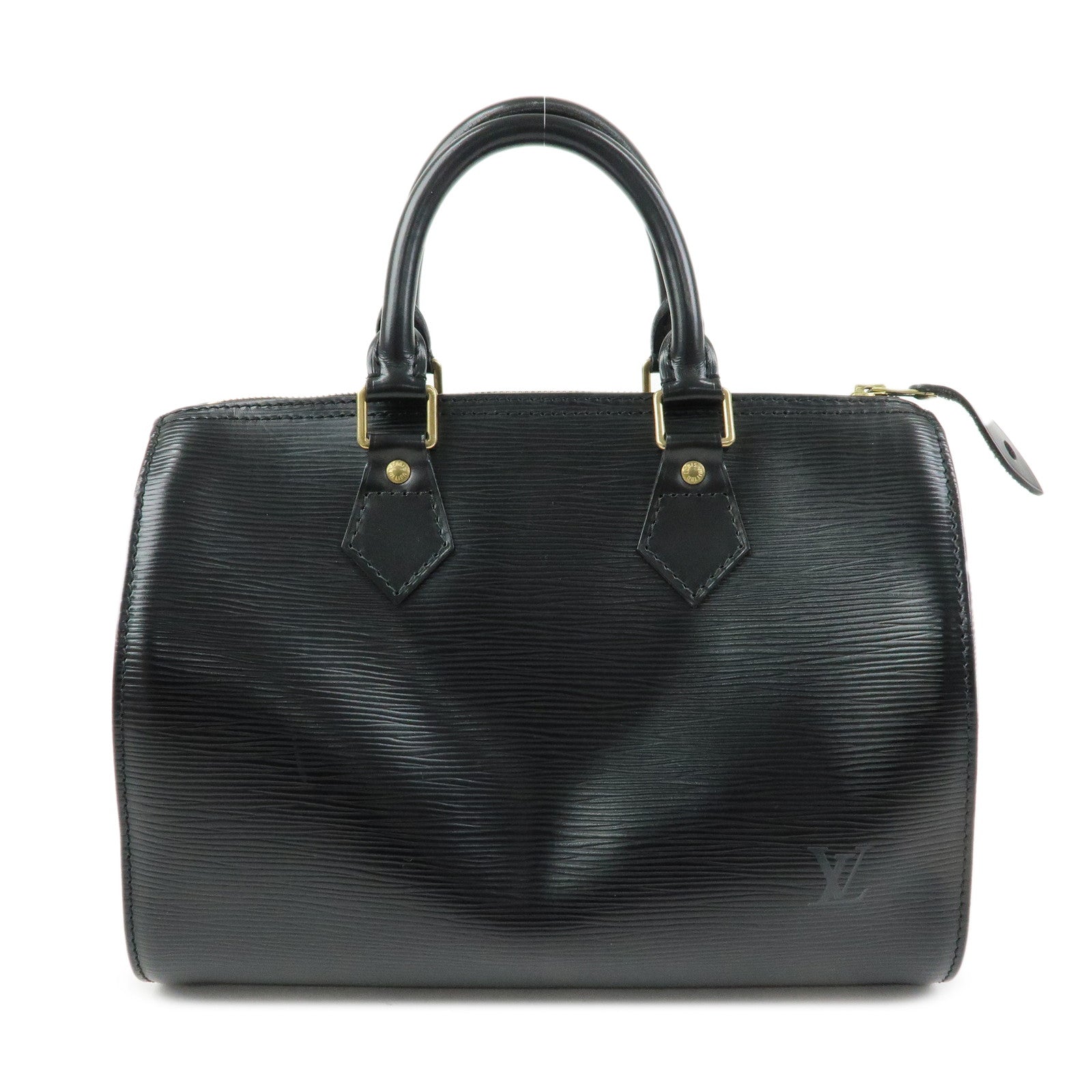 Louis Vuitton Epi Speedy 25 Boston Bag Hand Bag Noir Black M43012