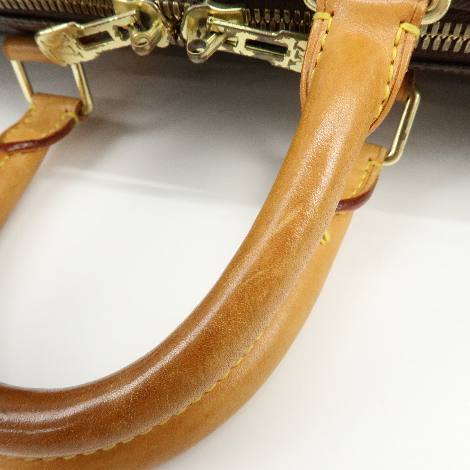 Louis Vuitton Monogram Keep All Bandouliere 45 Boston Bag Brown M41418