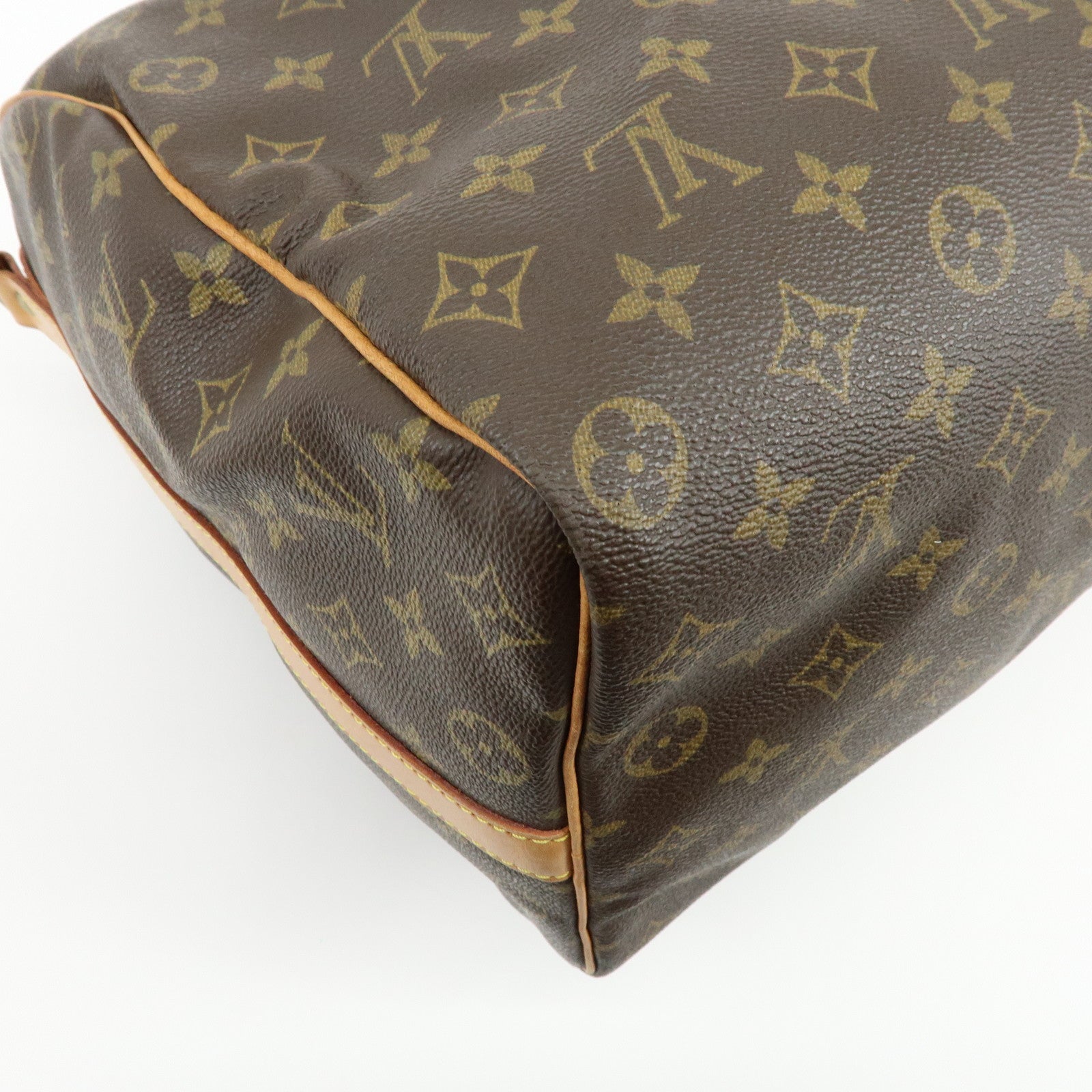 Louis Vuitton Monogram Keep All Bandouliere 50 Boston Bag Brown M41416