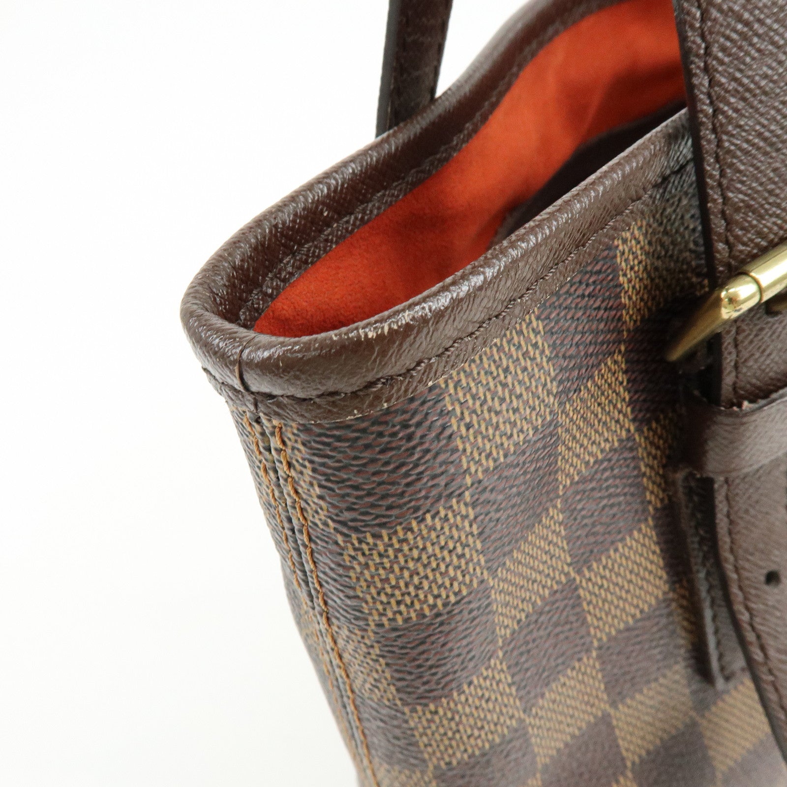 Louis Vuitton Damier Ebene Male Tote Bag Hand Bag Brown N42240