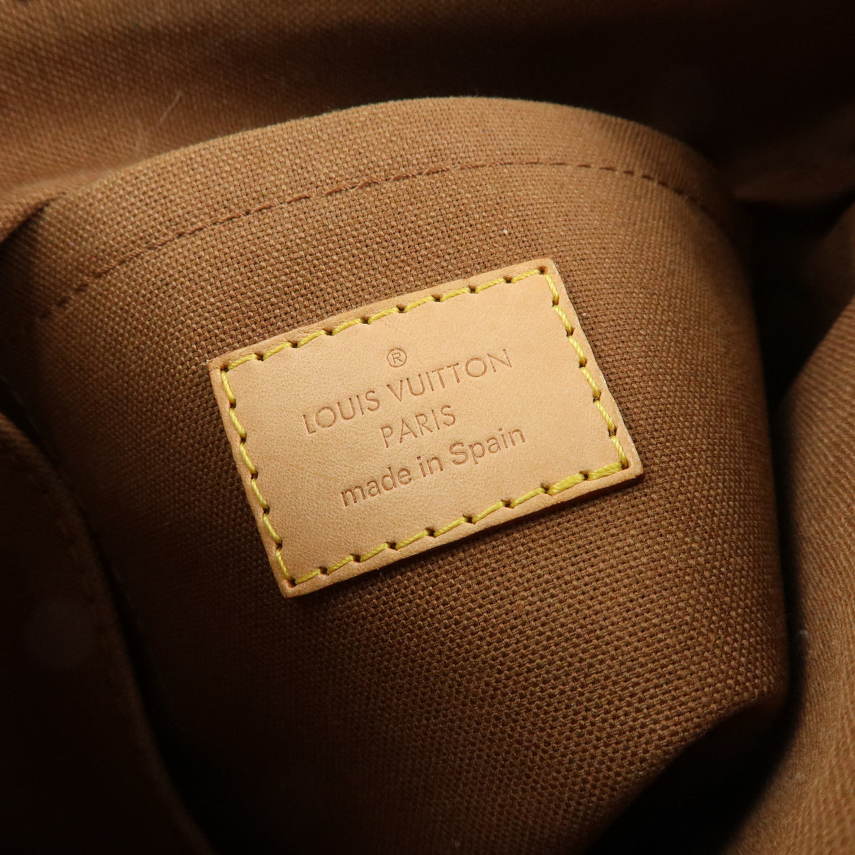 Louis Vuitton Monogram Odeon PM Shoulder Bag Brown M56390