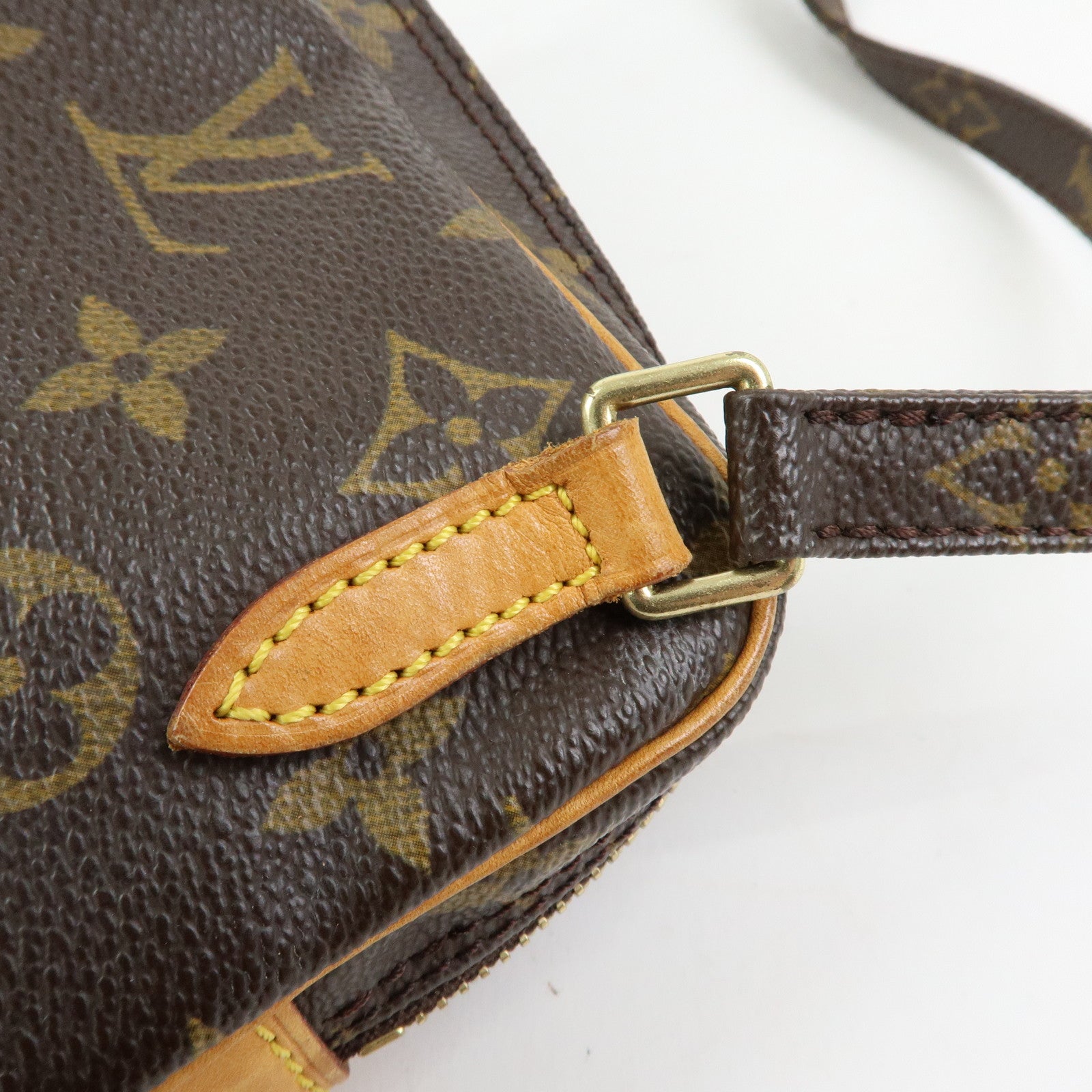 Louis Vuitton Monogram Pochette Marly Bandouliere Bag Brown M51828