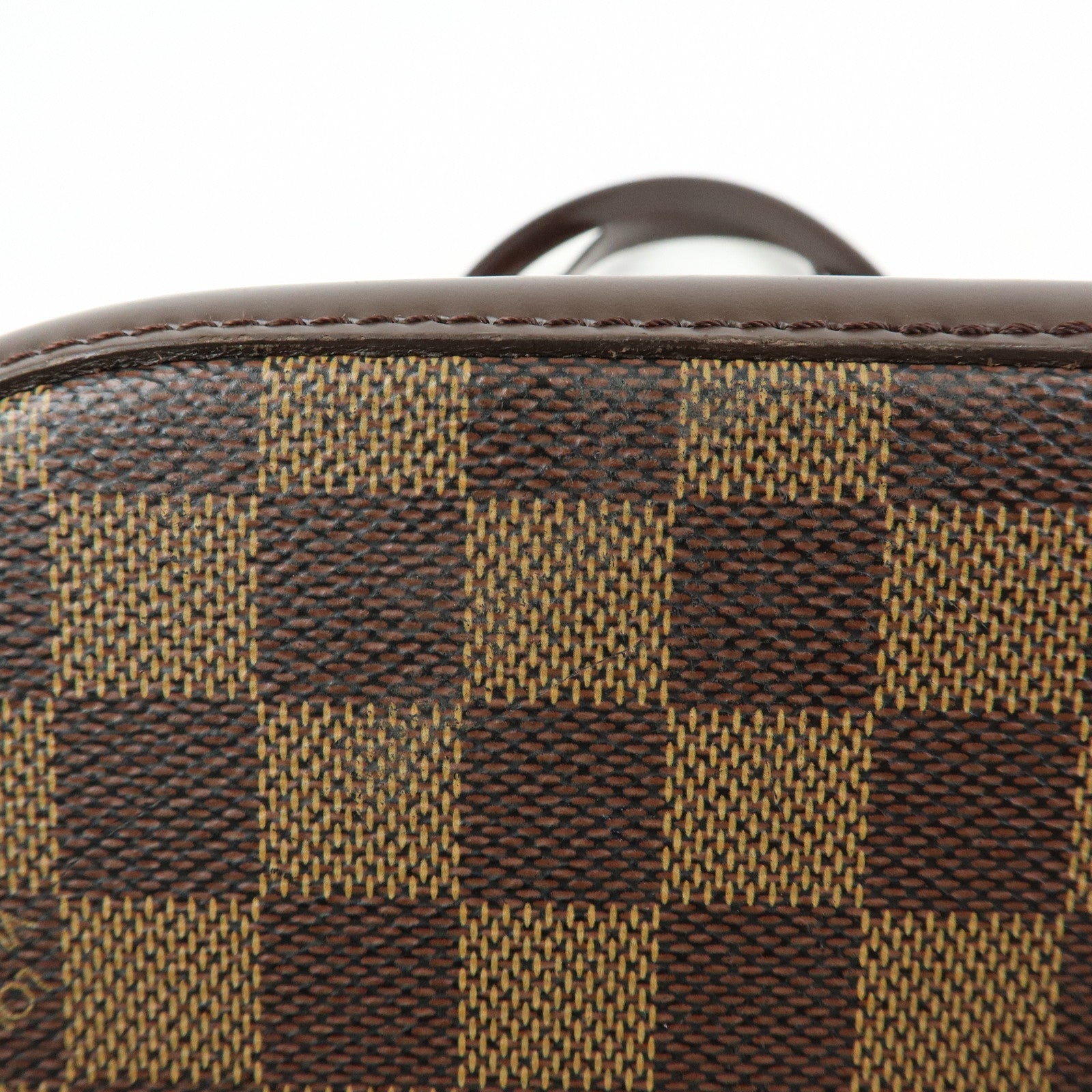 Louis Vuitton Manosque PM Damier Canvas Tote Bag Ebene N51121