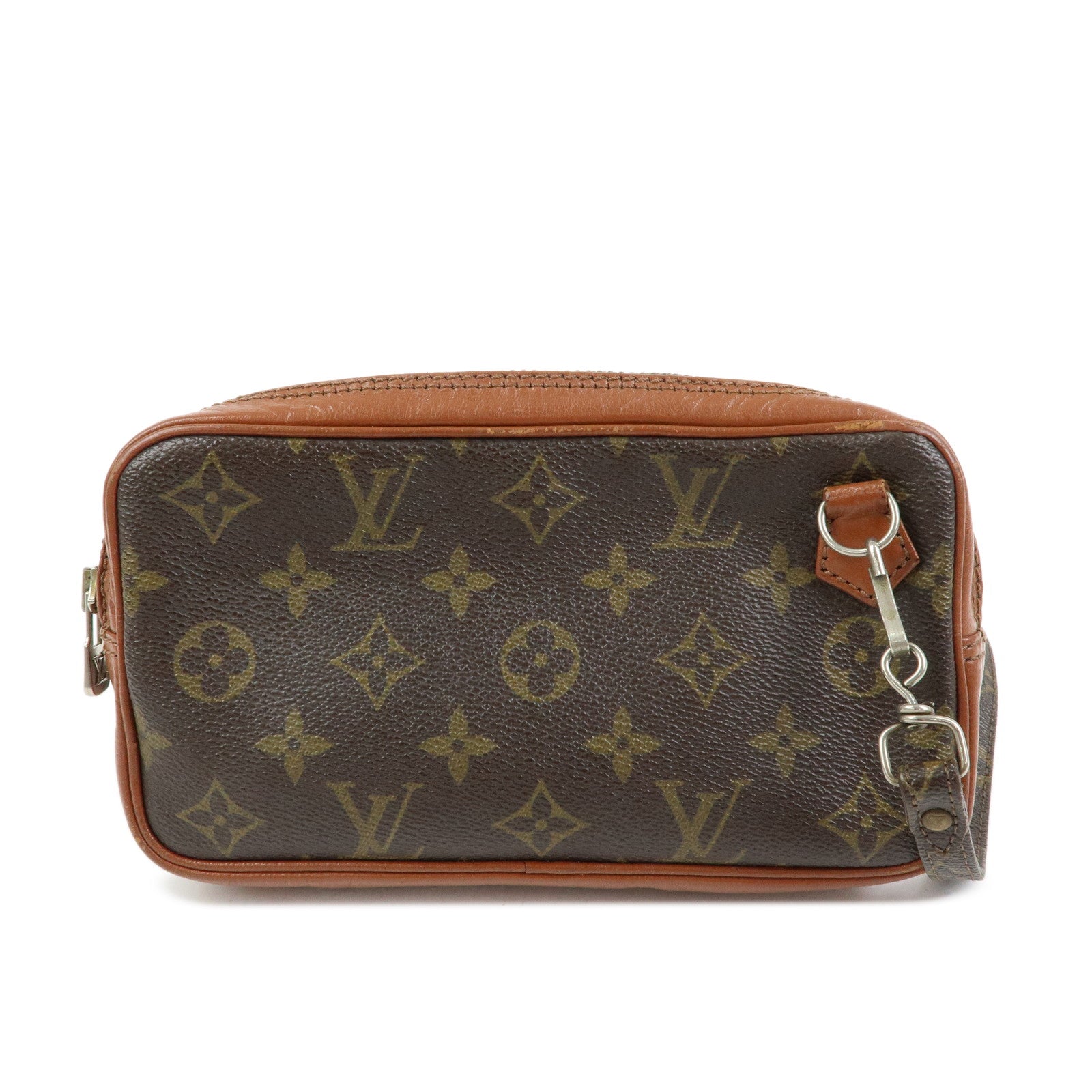 Louis Vuitton Monogram Pochette Marly Bandouliere Bag Brown M51828