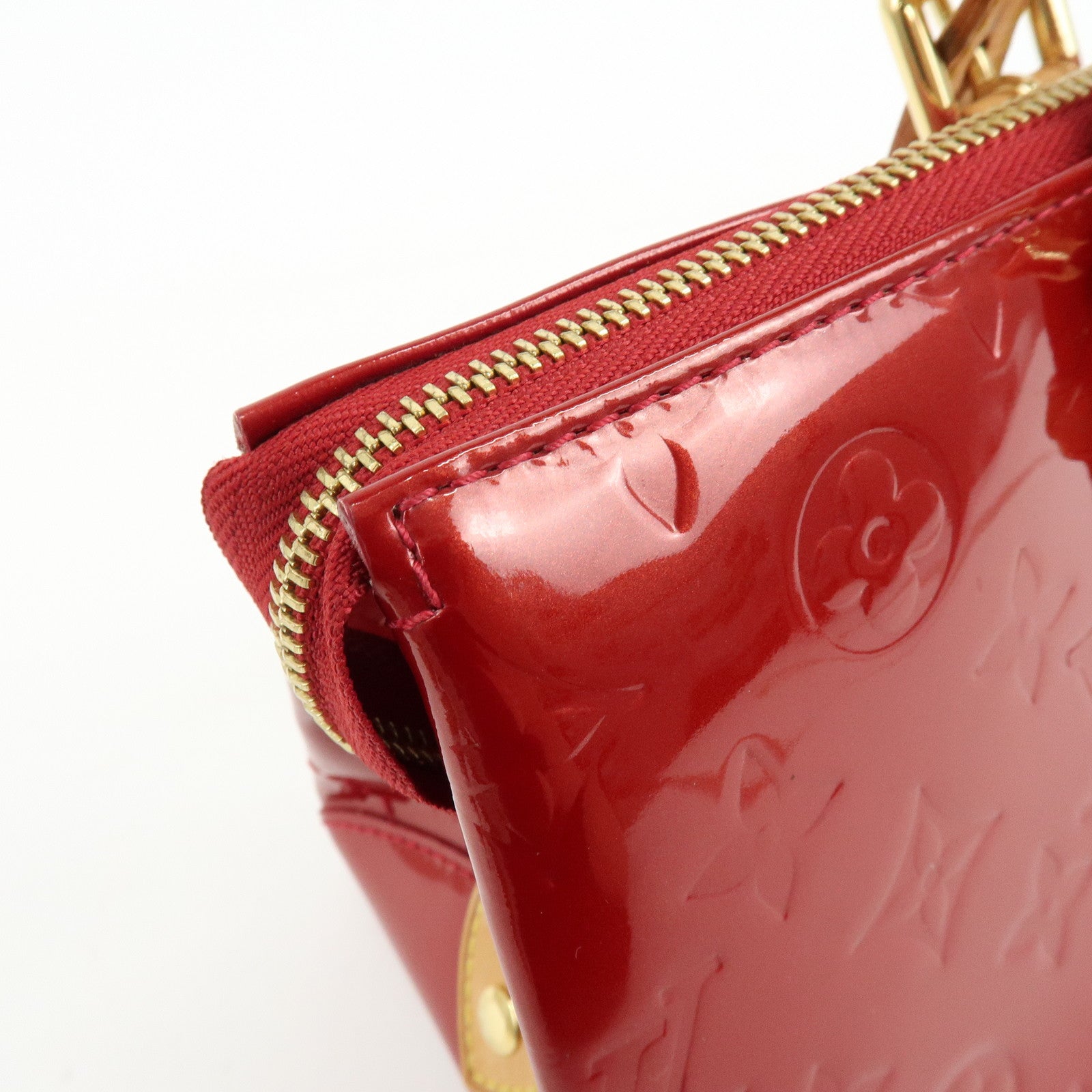 Louis Vuitton Vernis Rosewood Avenue Hand Bag Pomme D'Amour M93507