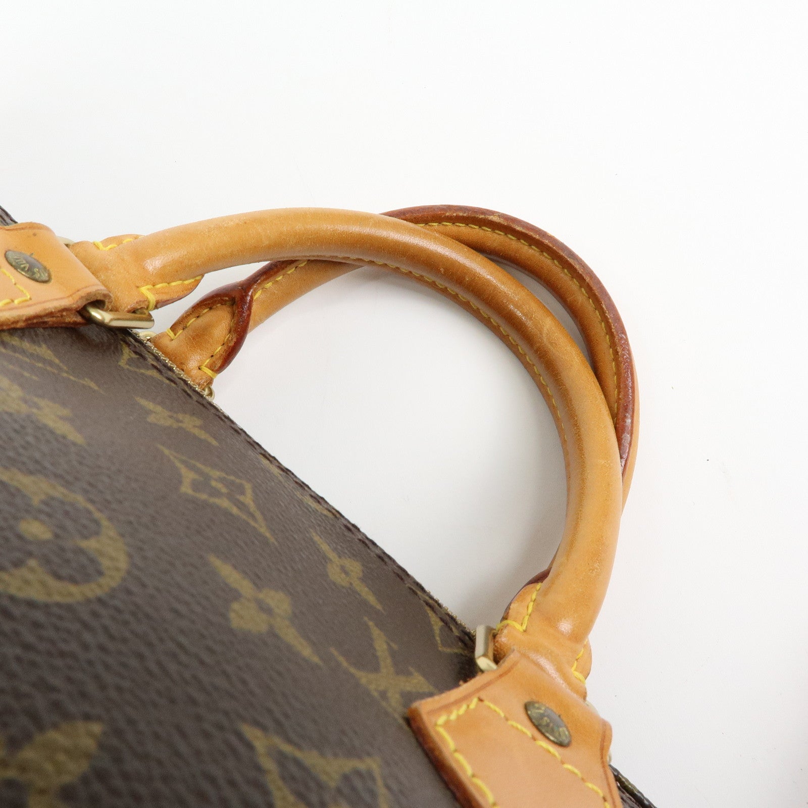 Louis Vuitton Monogram Speedy 35 Boston Bag Hand Bag Brown M41524