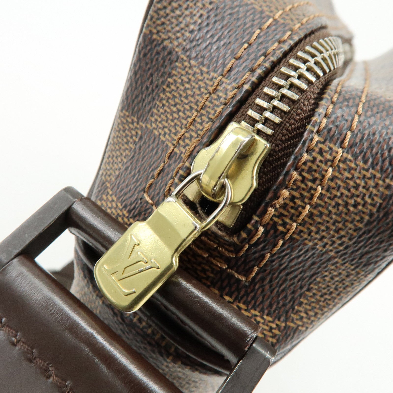 Louis Vuitton Damier Olaf PM Crossbody Shoulder Bag Brown N41442