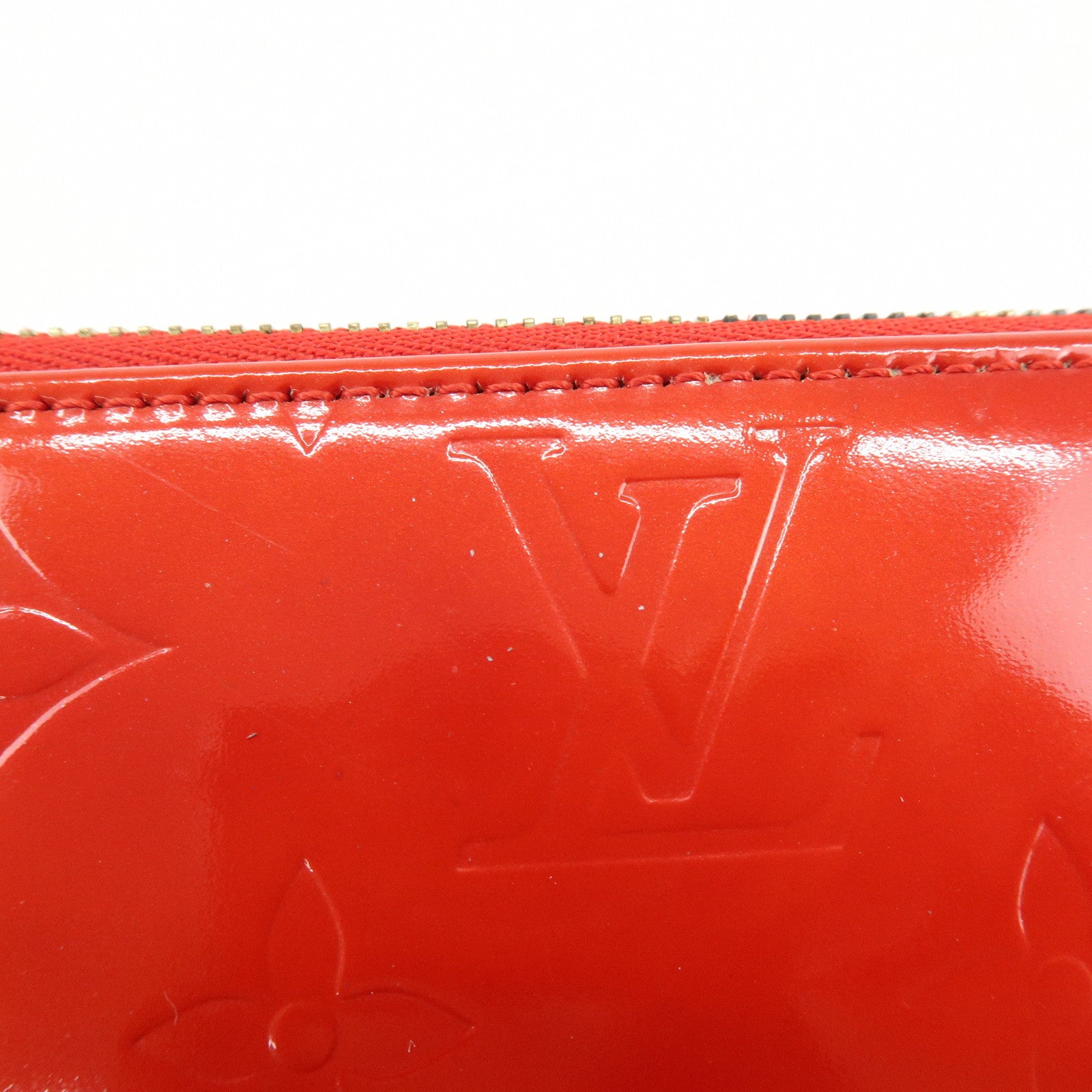 Louis Vuitton Monogram Vernis Lexington Accessoires Pouch Rouge M91132
