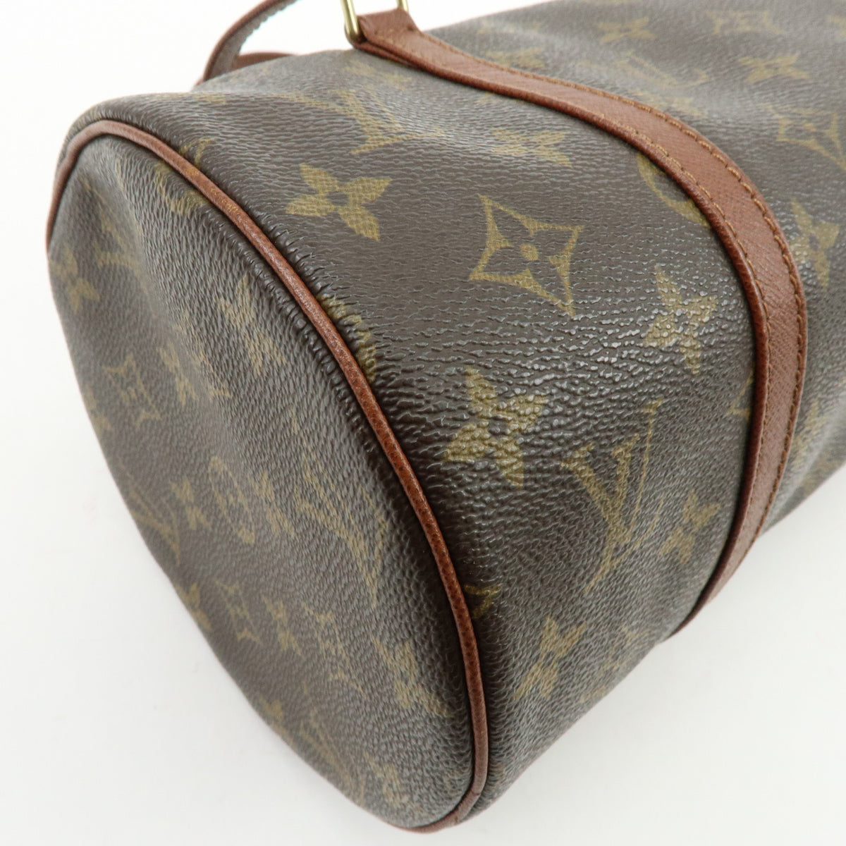 Louis Vuitton Monogram Papillon 30 Hand Bag Brown M51365