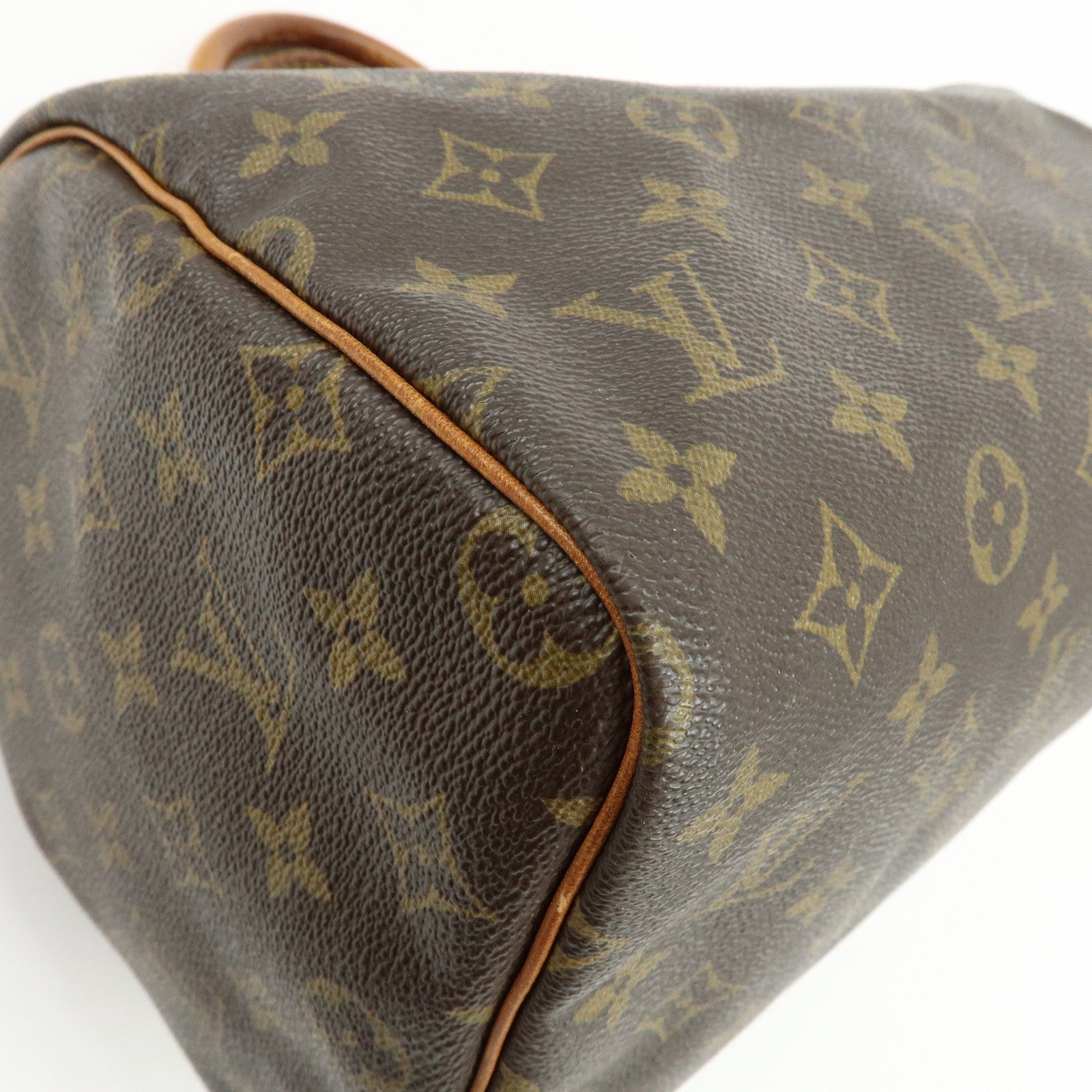 Louis Vuitton Monogram Speedy 30 Boston Bag Hand Bag Brown M41526