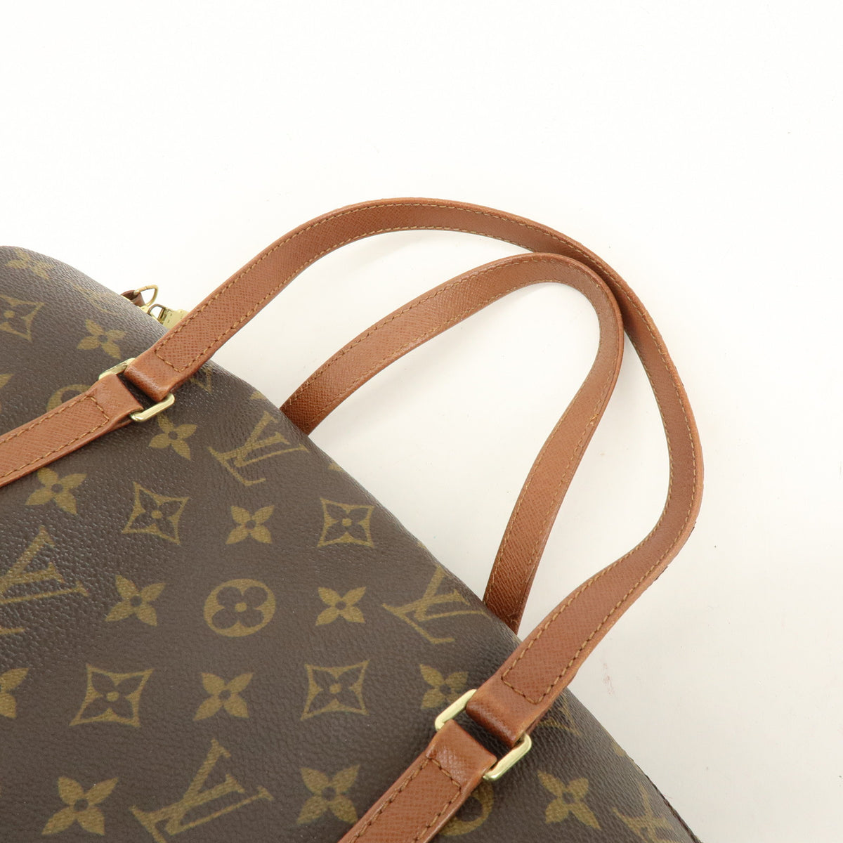 Louis Vuitton Monogram Papillon 30 Hand Bag Brown M51365