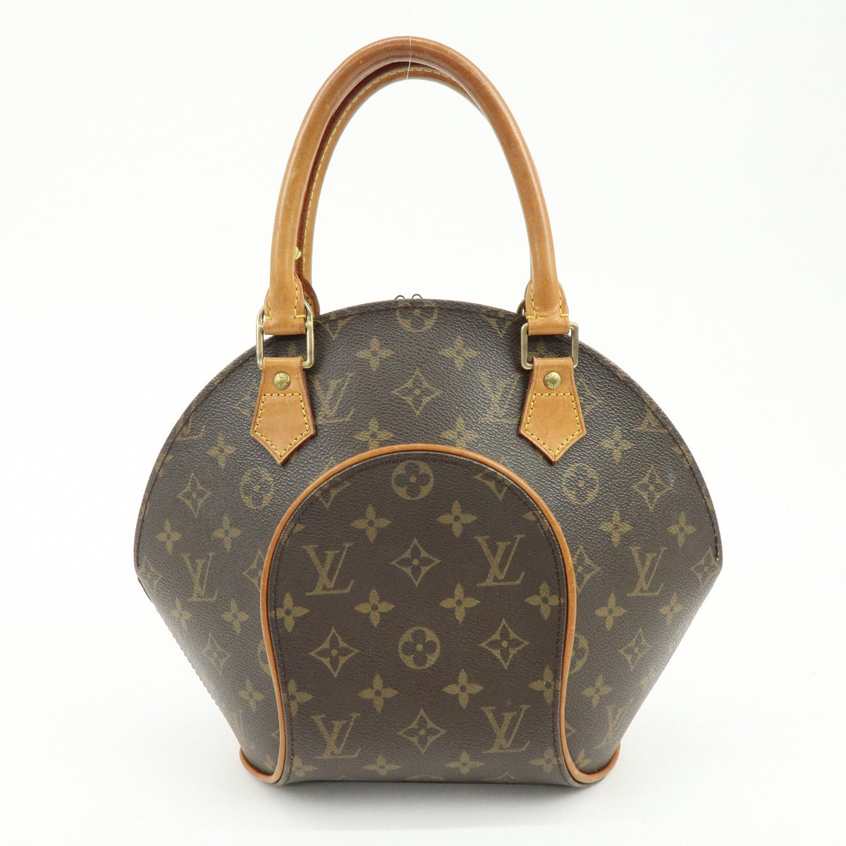 Louis Vuitton Monogram Ellipse PM Hand Bag Brown M51127