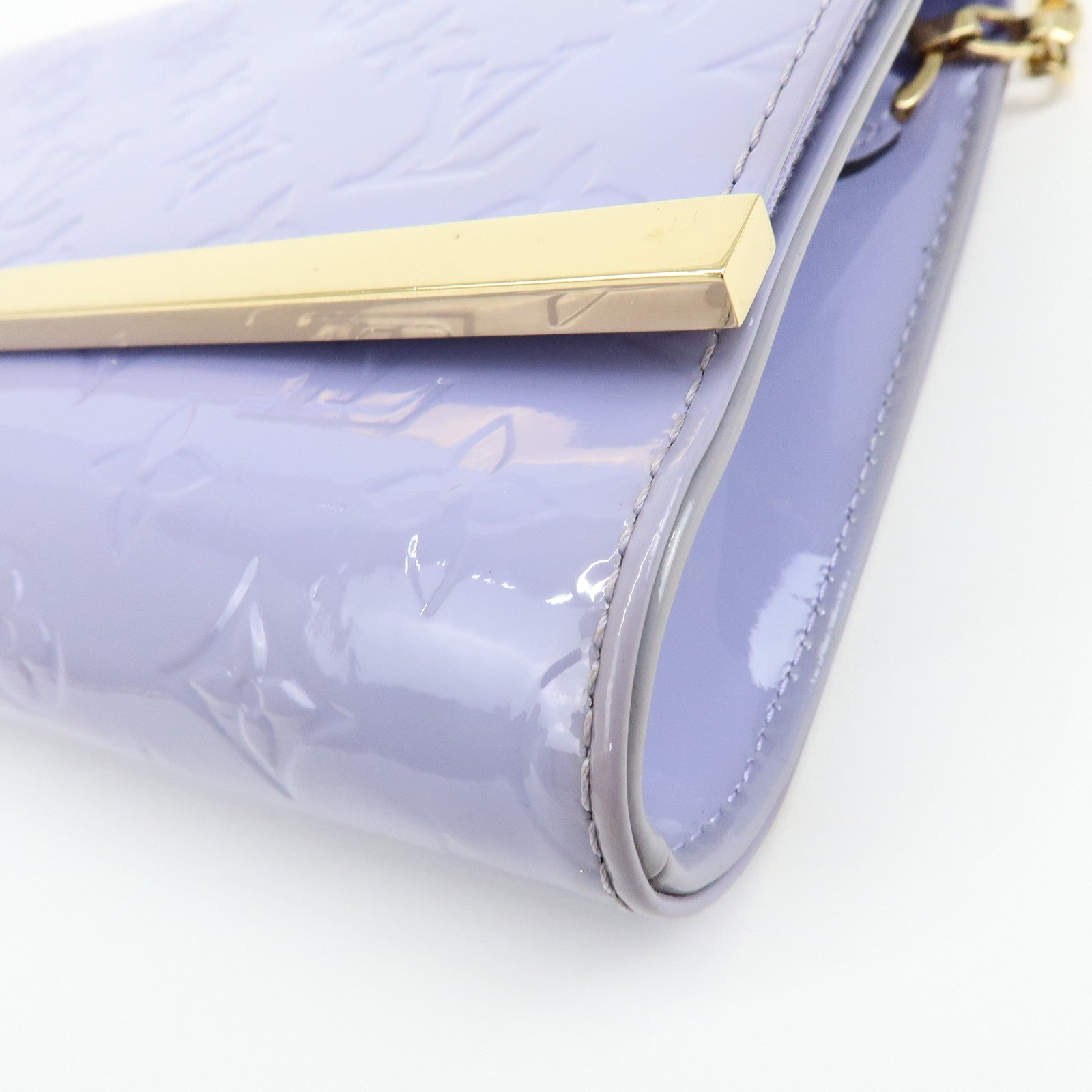 Louis Vuitton Monogram Vernis Ana Chain Shoulder Bag Clutch Bag M90115