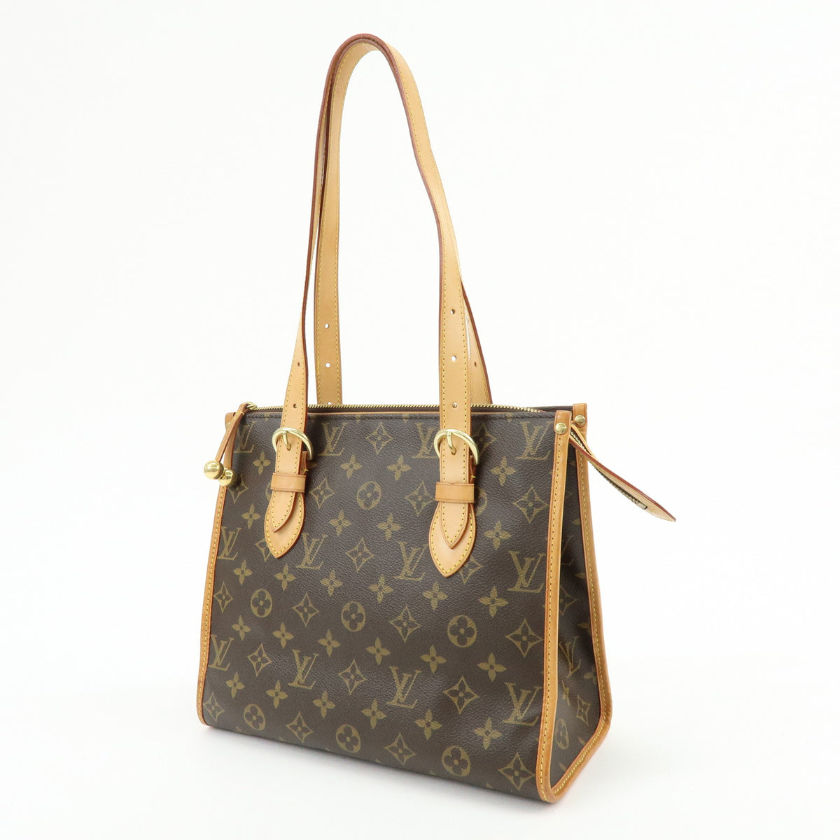 Louis Vuitton Monogram Popincourt Haut Shoulder Bag Brown M40007
