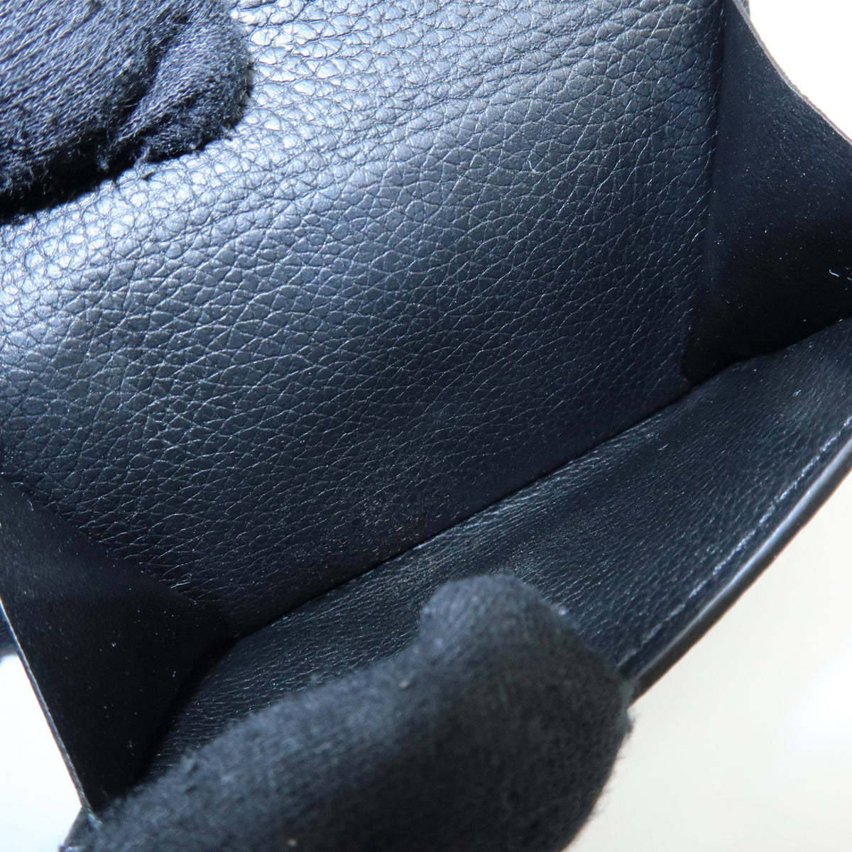 Louis Vuitton Portefeuille Lock Mini Compact Wallet Noir M63921
