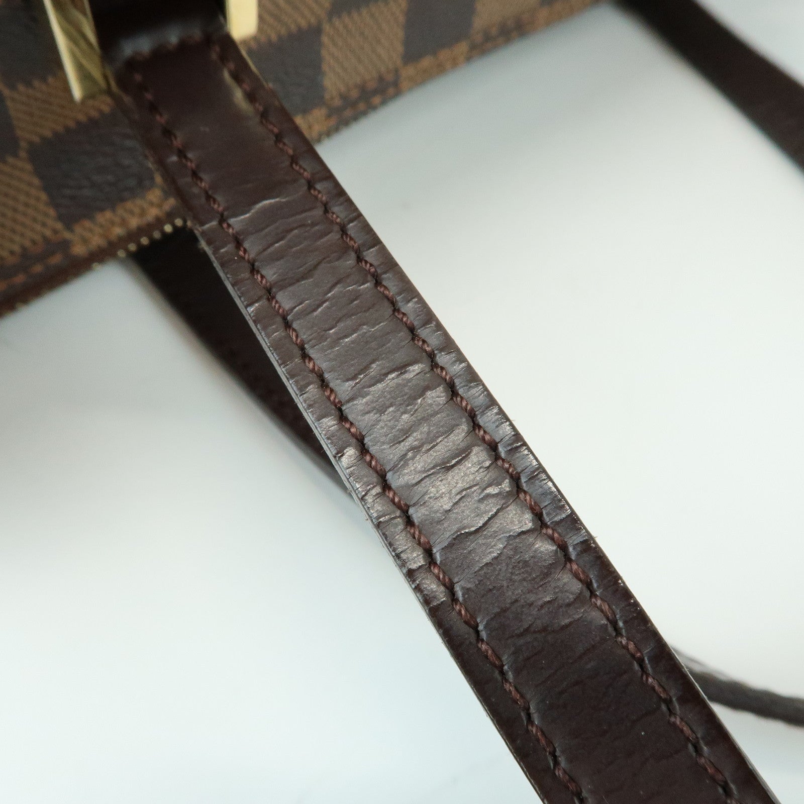 Louis Vuitton Damier Ebene Papillon 30 Hand Bag Brown N51303
