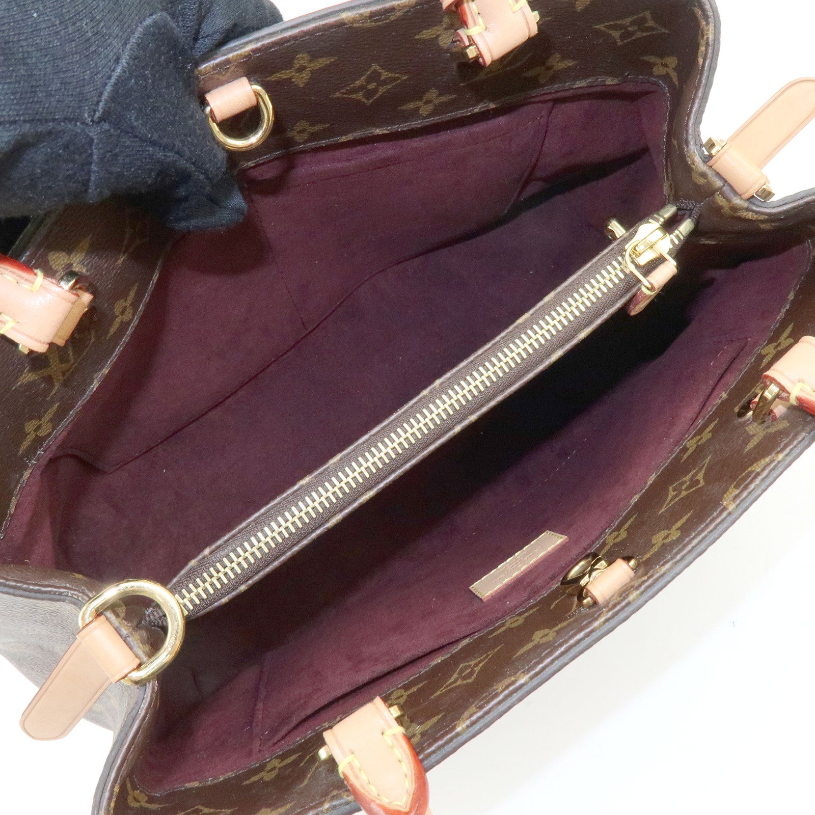 Louis Vuitton Monogram Montaigne MM 2Way Bag Hand Bag M41056