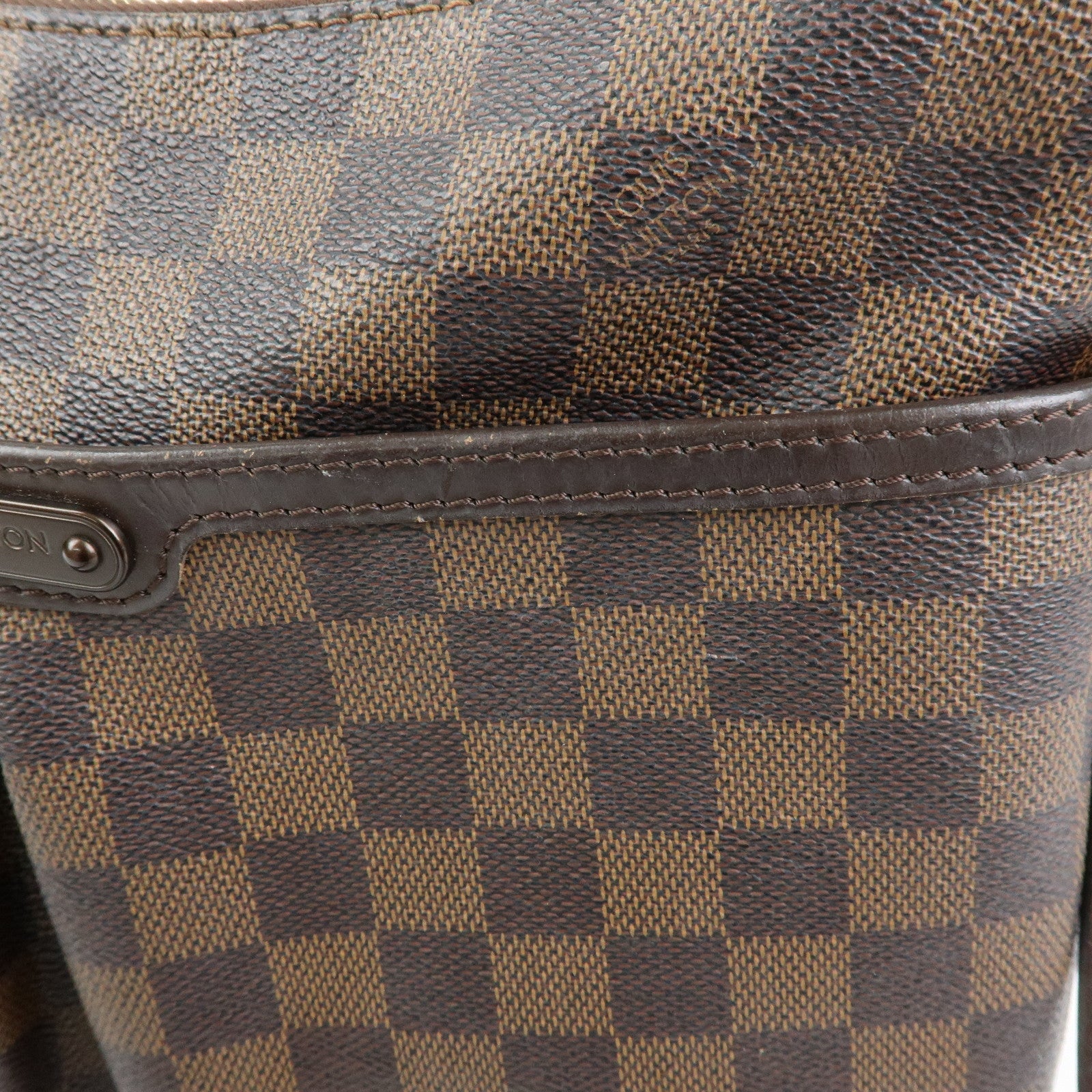Louis Vuitton Damier Ebene Bloomsbury PM Shoulder Bag Brown N42251