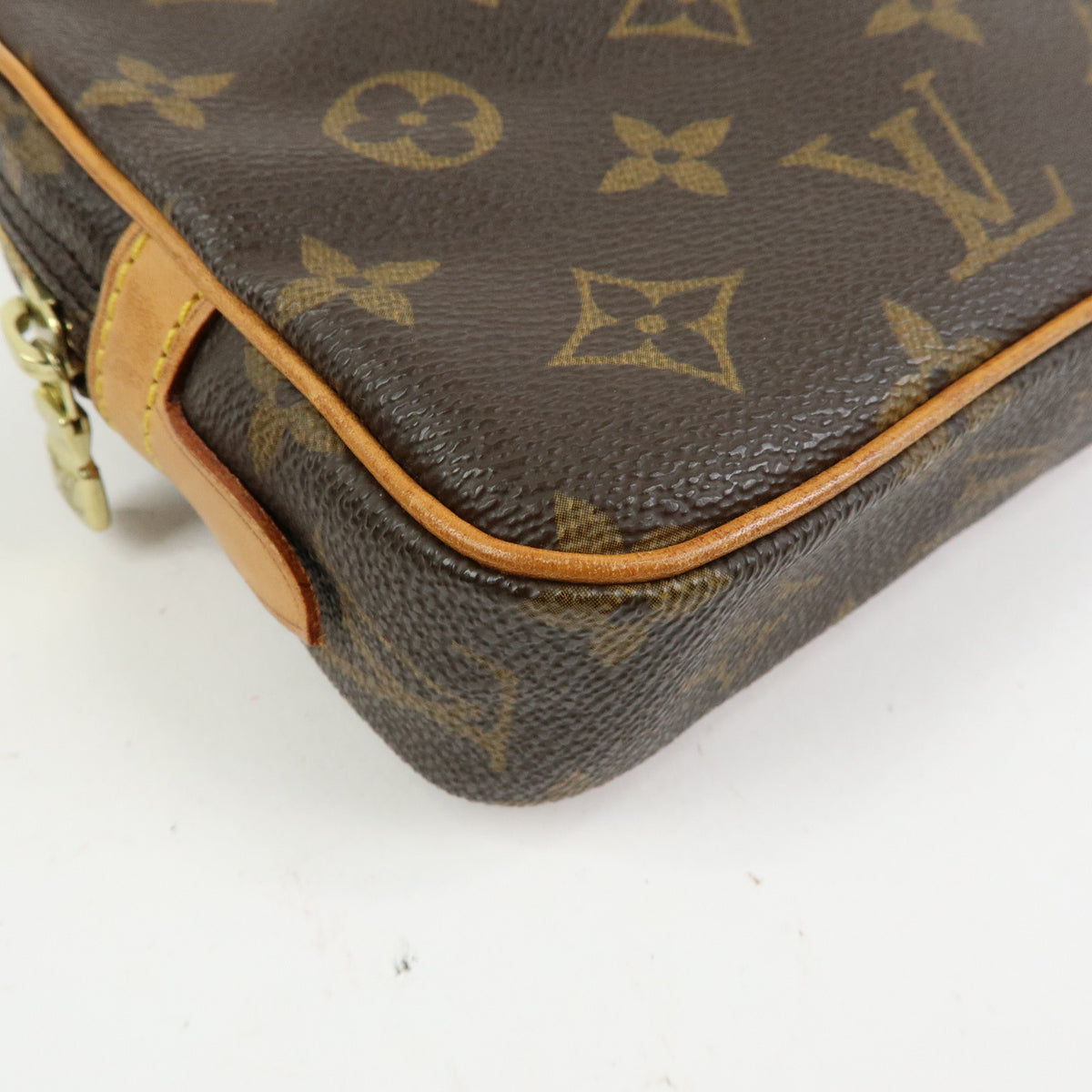 Louis Vuitton Monogram Pochette Marly Bandouliere Bag Brown M51828